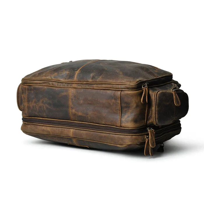 Floyd Handmade Buffalo Leather Office Briefcase - Image 5