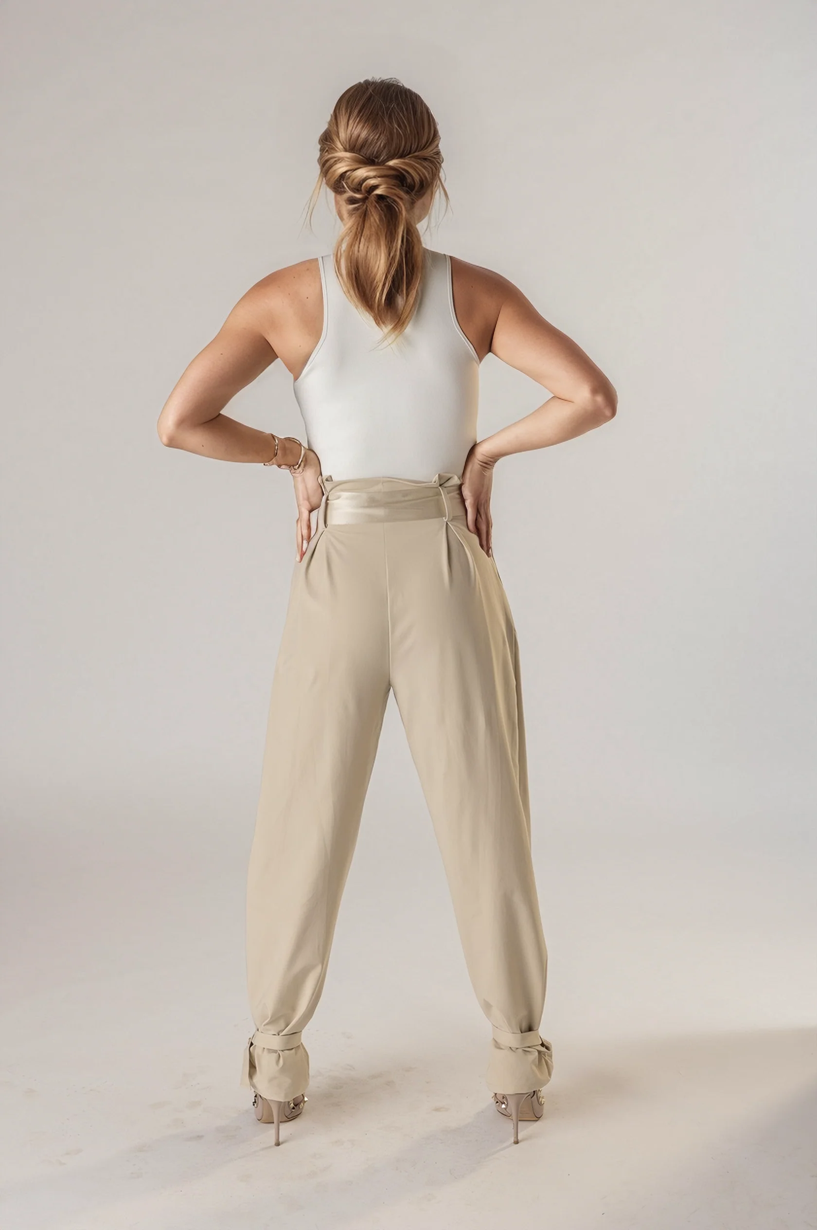 Foreplay Women’s Golf Pants - Paperbag-Waist - Image 2