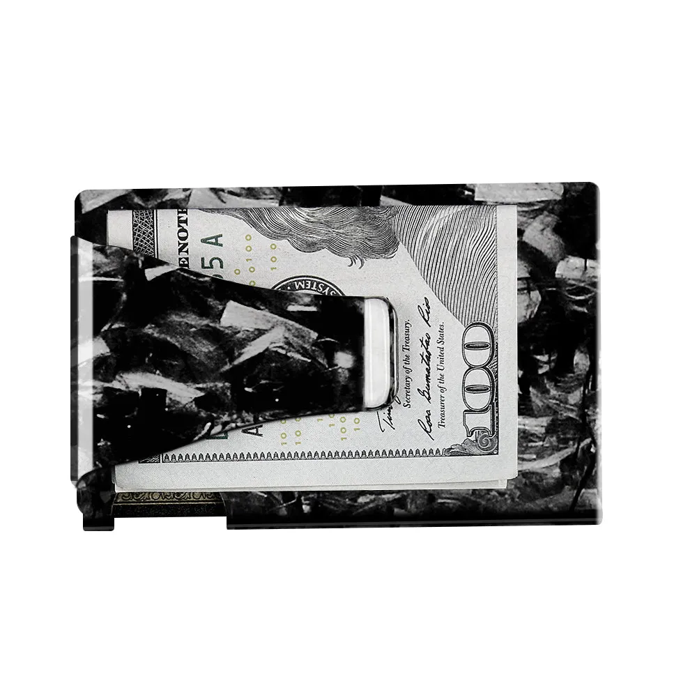 Forged Carbon Fiber Cash & Card Slim Wallet - Image 3