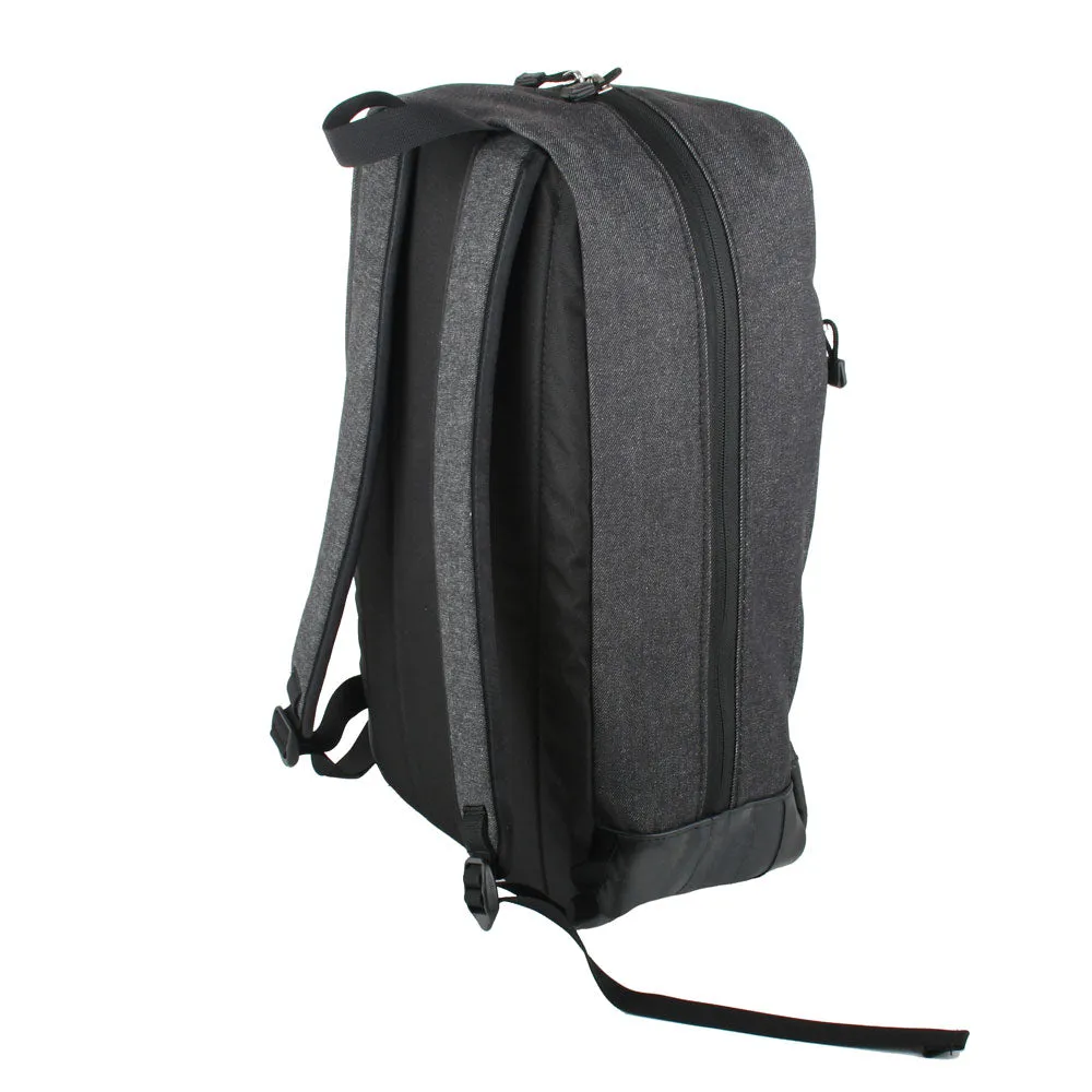 Fremont Salvaged Charcoal Denim Backpack - Image 6