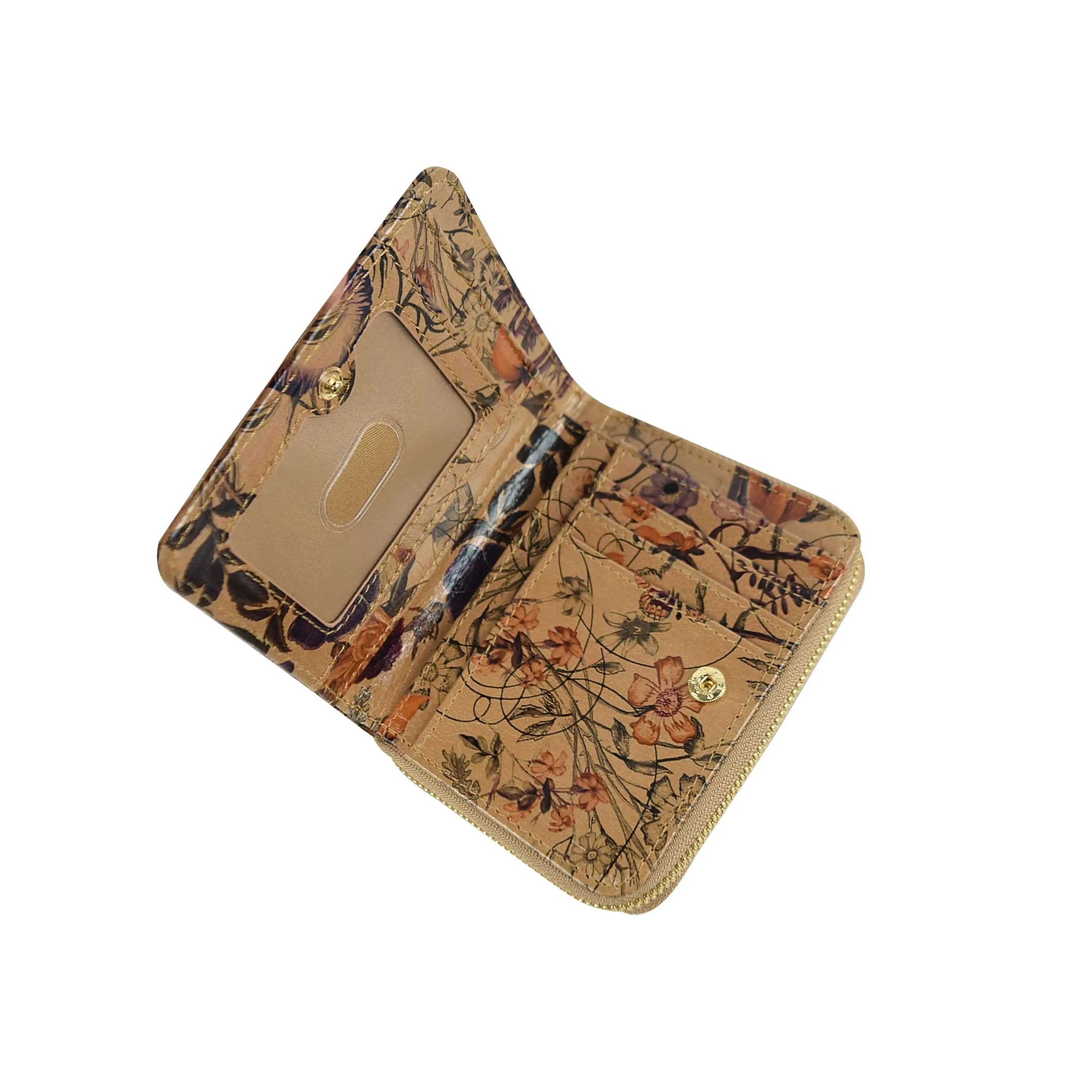 French Kraft Paper Vegan Wallet - Image 3