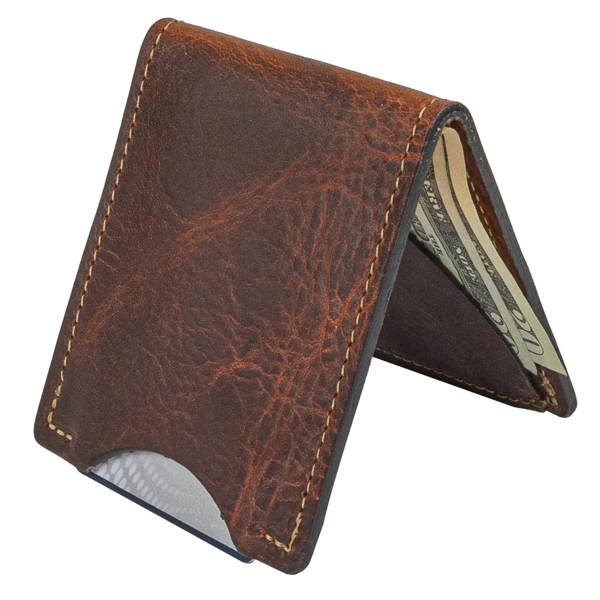 Front Pocket Slim Bifold Wallet for Men - Image 13