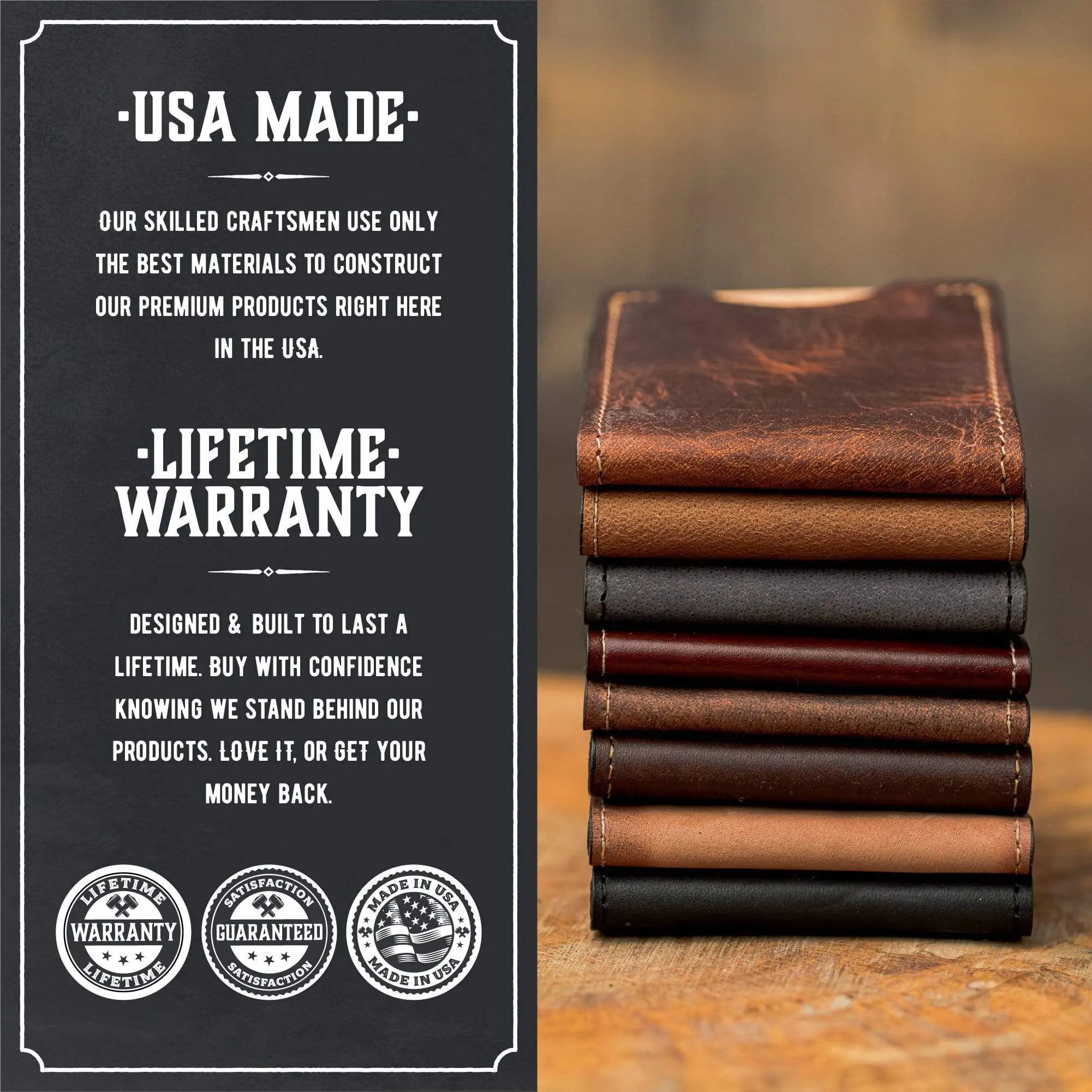 Front Pocket Slim Bifold Wallet for Men - Image 3