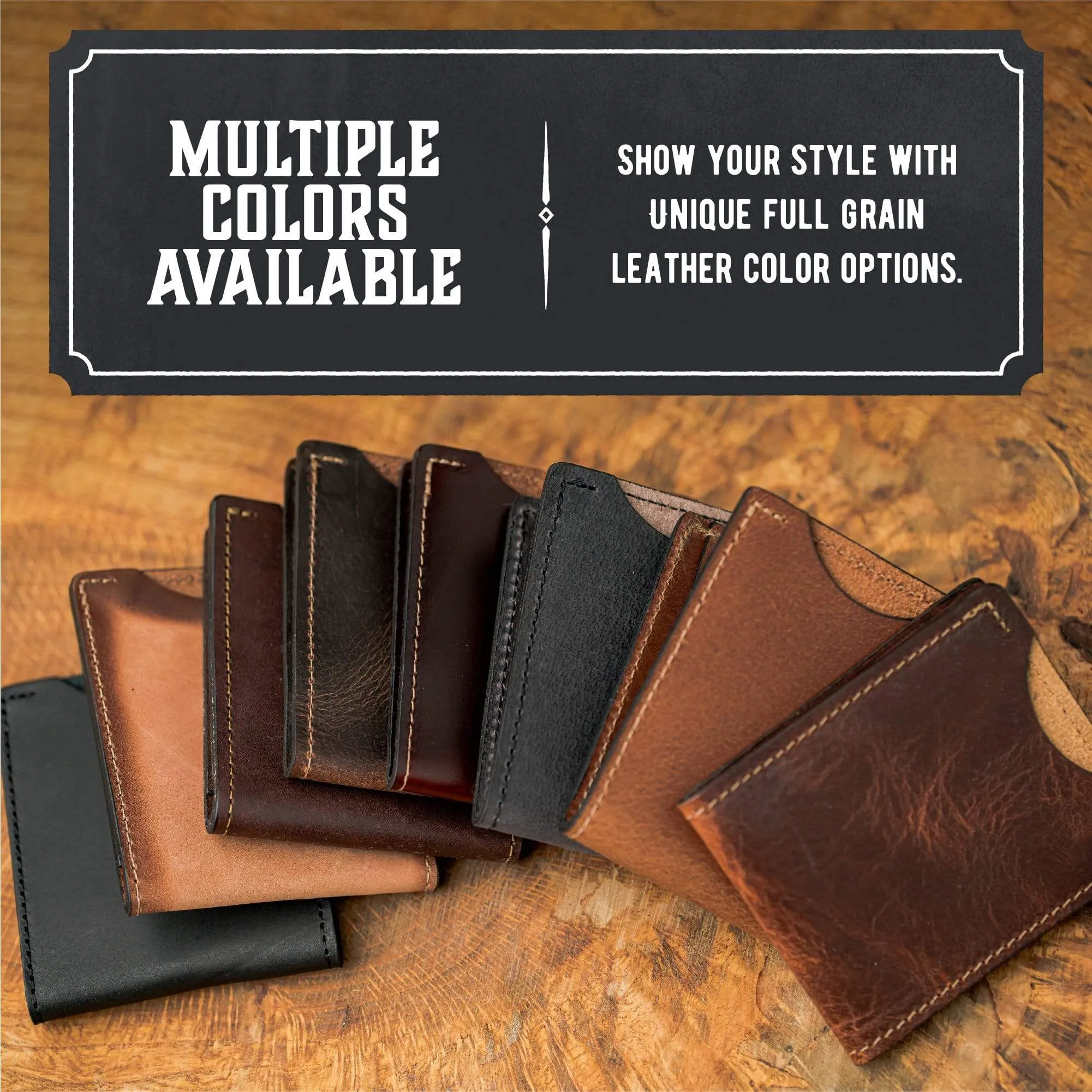 Front Pocket Slim Bifold Wallet for Men - Image 5