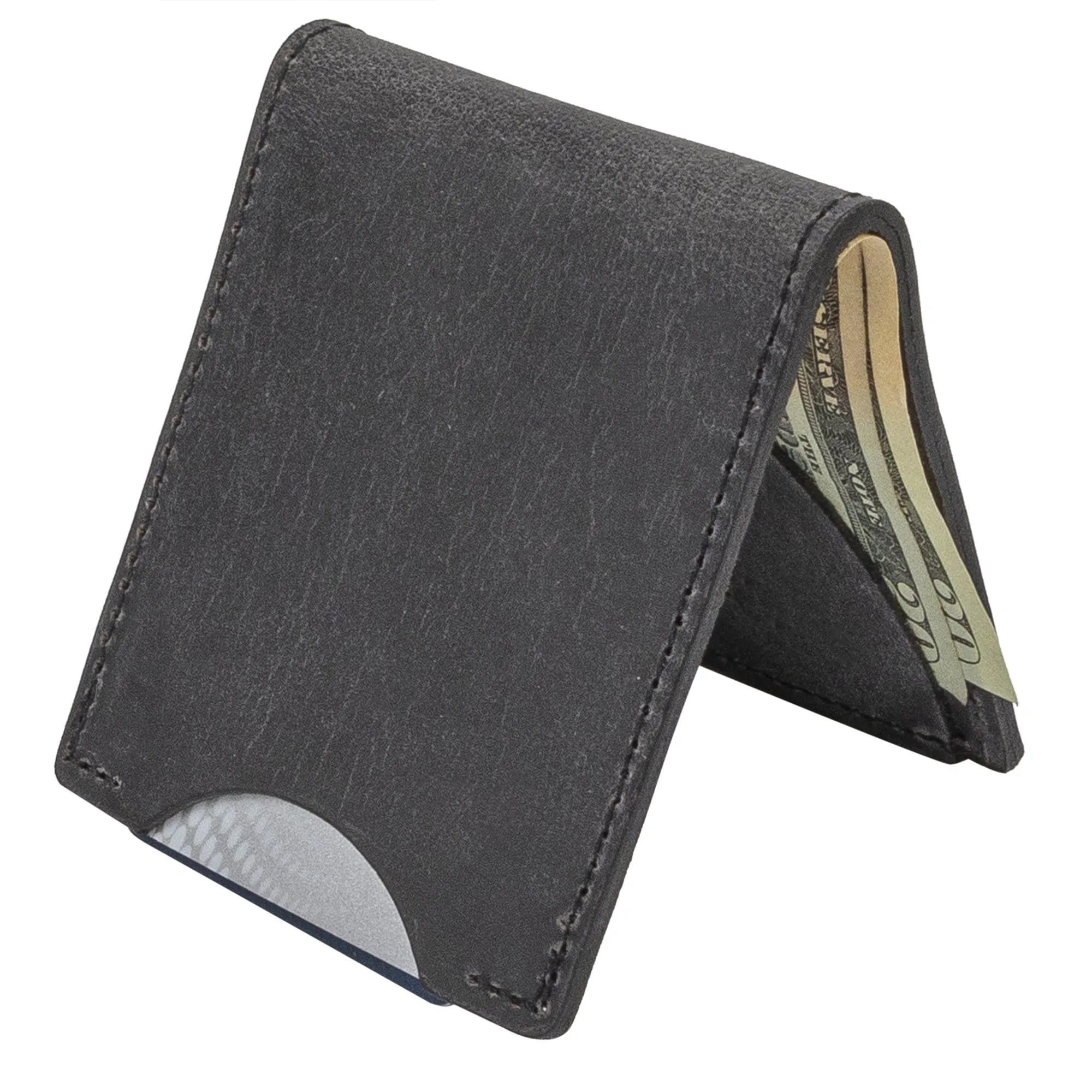 Front Pocket Slim Bifold Wallet for Men - Image 8