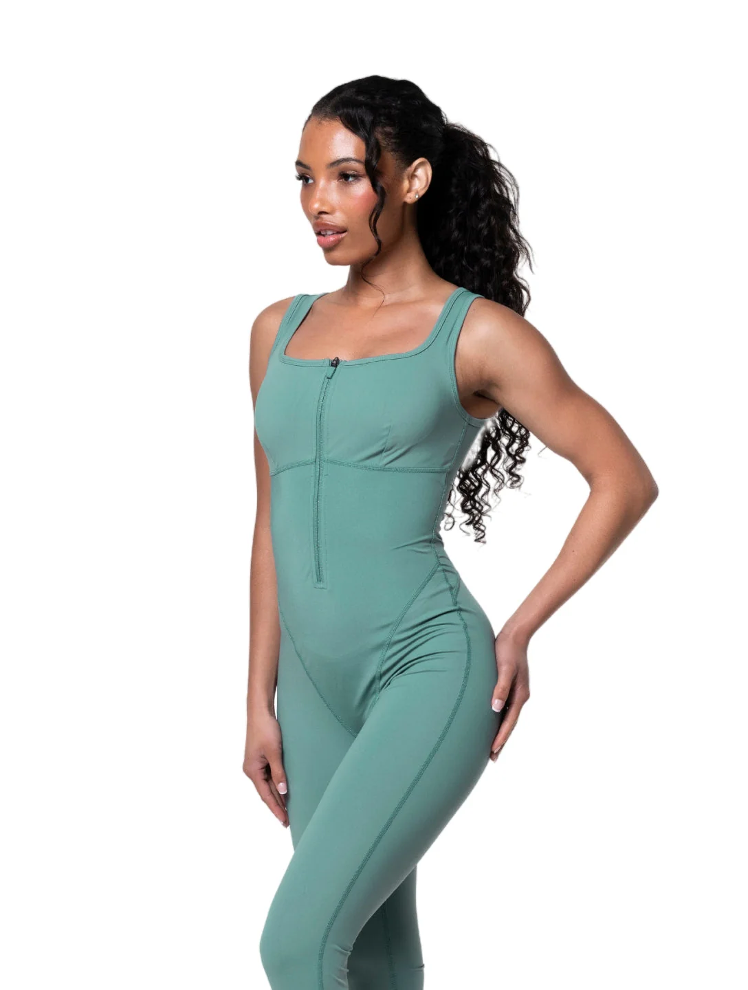 Front Zip Catsuit - Image 2