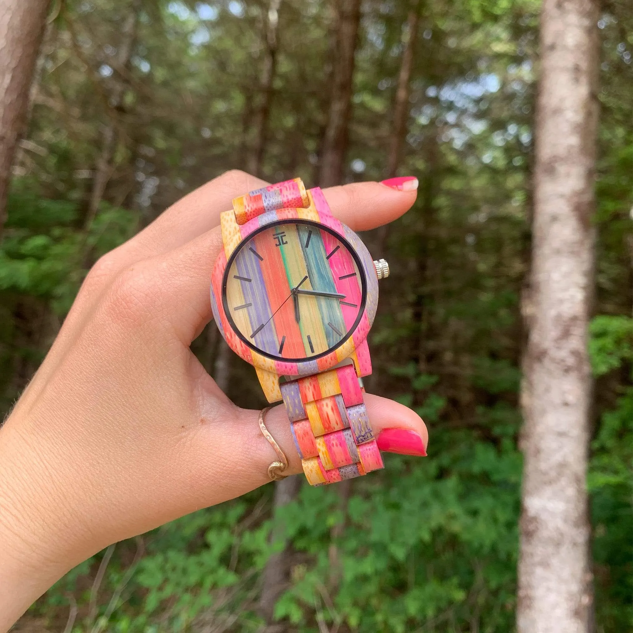 Men's Fruitloops Watch | Bamboo - Image 4