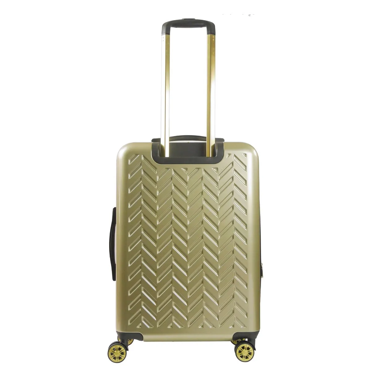 Ful Groove 27" Expandable Hardside Spinner Luggage, Gold - Image 3