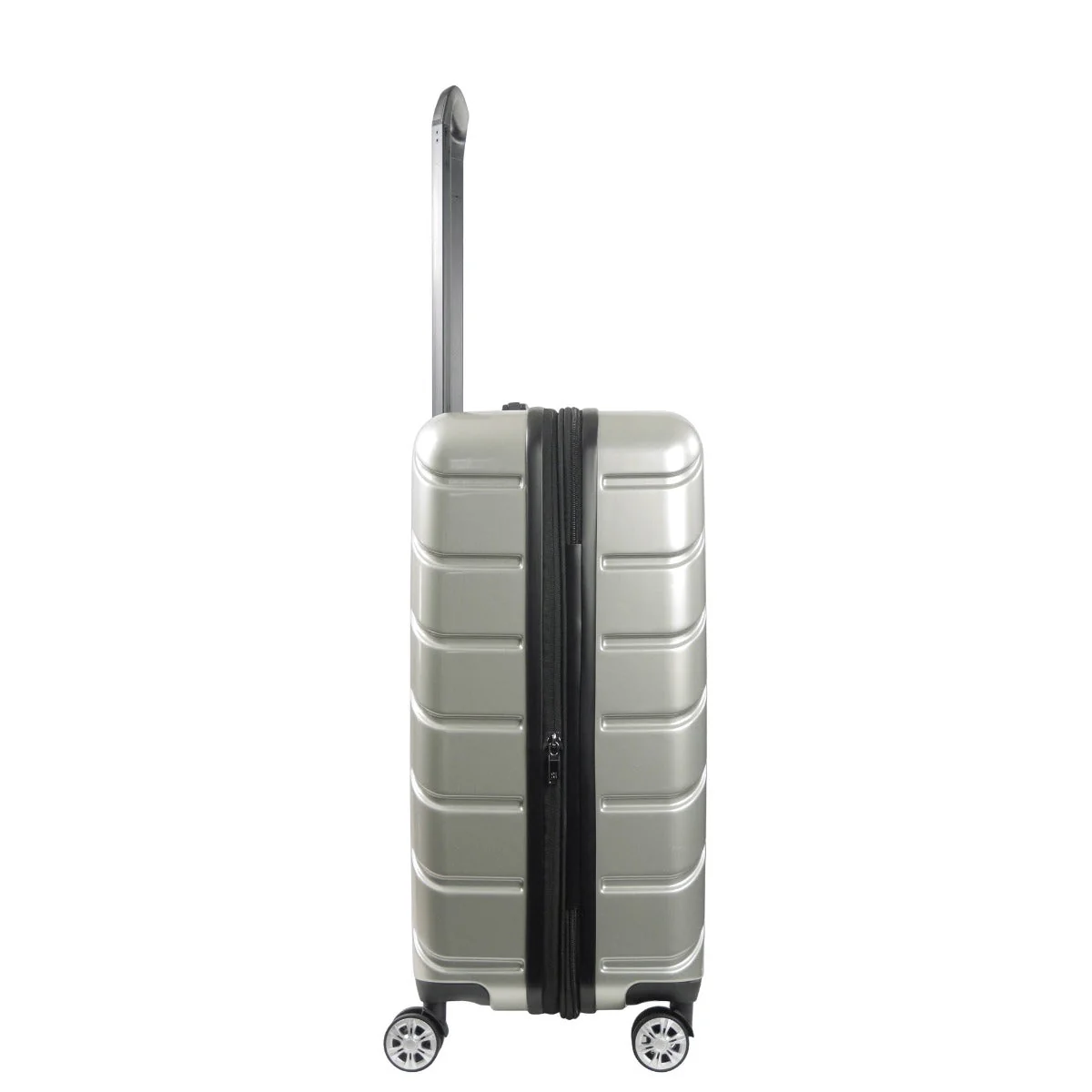 Ful Velocity 27" Expandable Hardside Spinner Luggage, Silver - Image 5