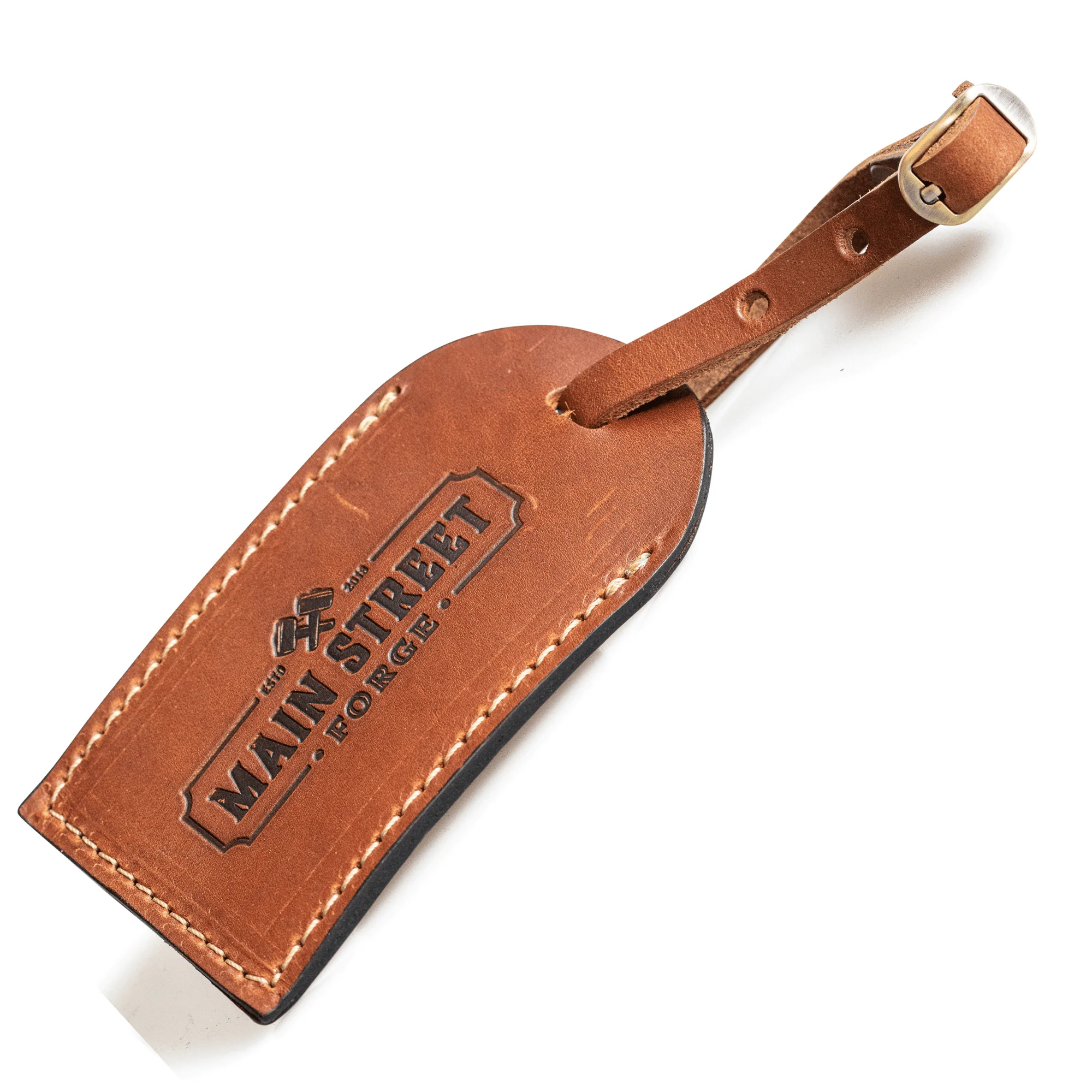Full Grain Leather Luggage Tag - Image 10