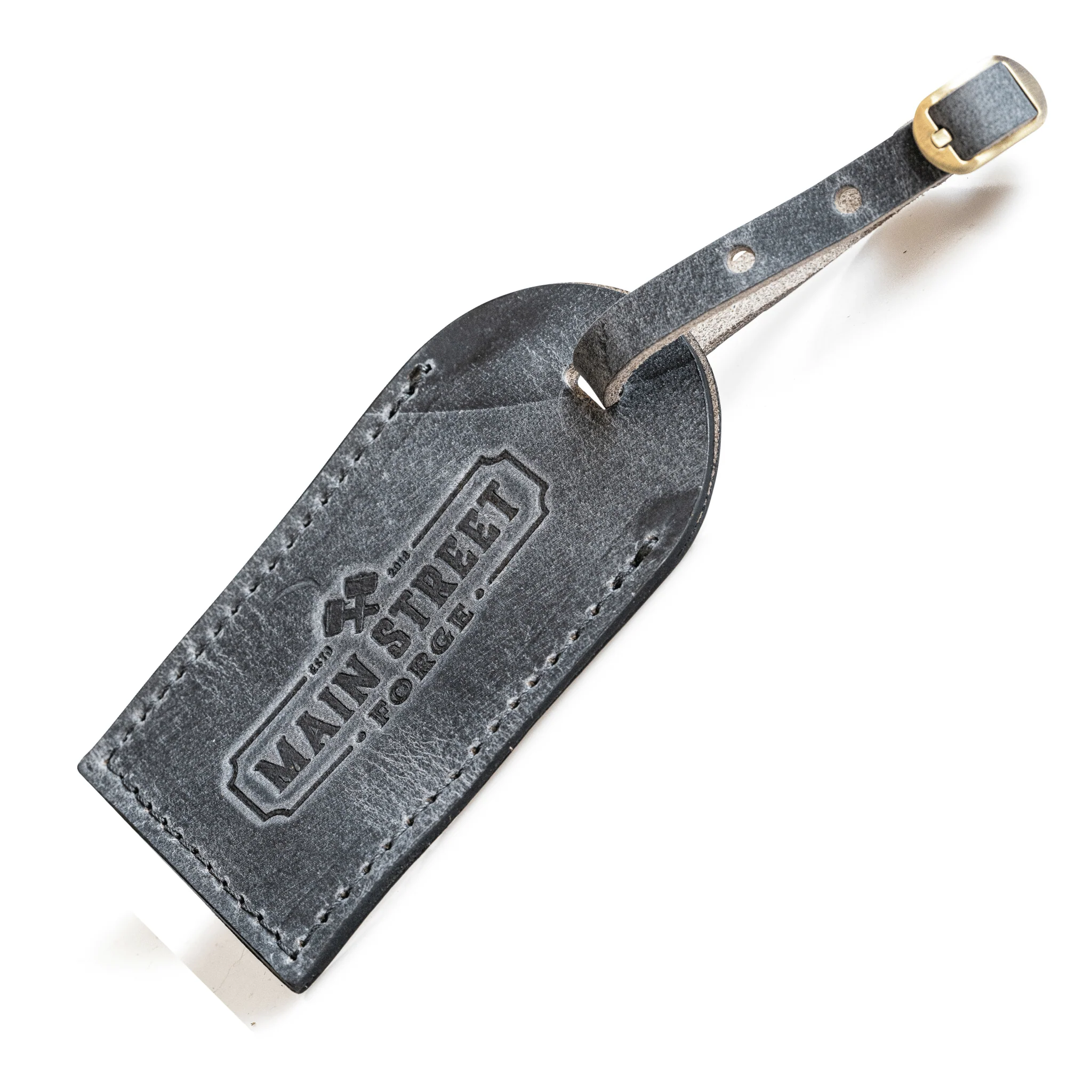 Full Grain Leather Luggage Tag - Image 7