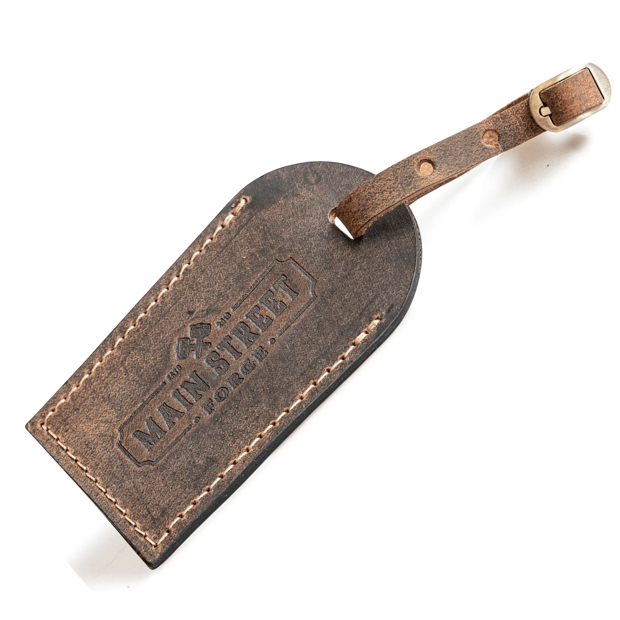 Full Grain Leather Luggage Tag - Image 9