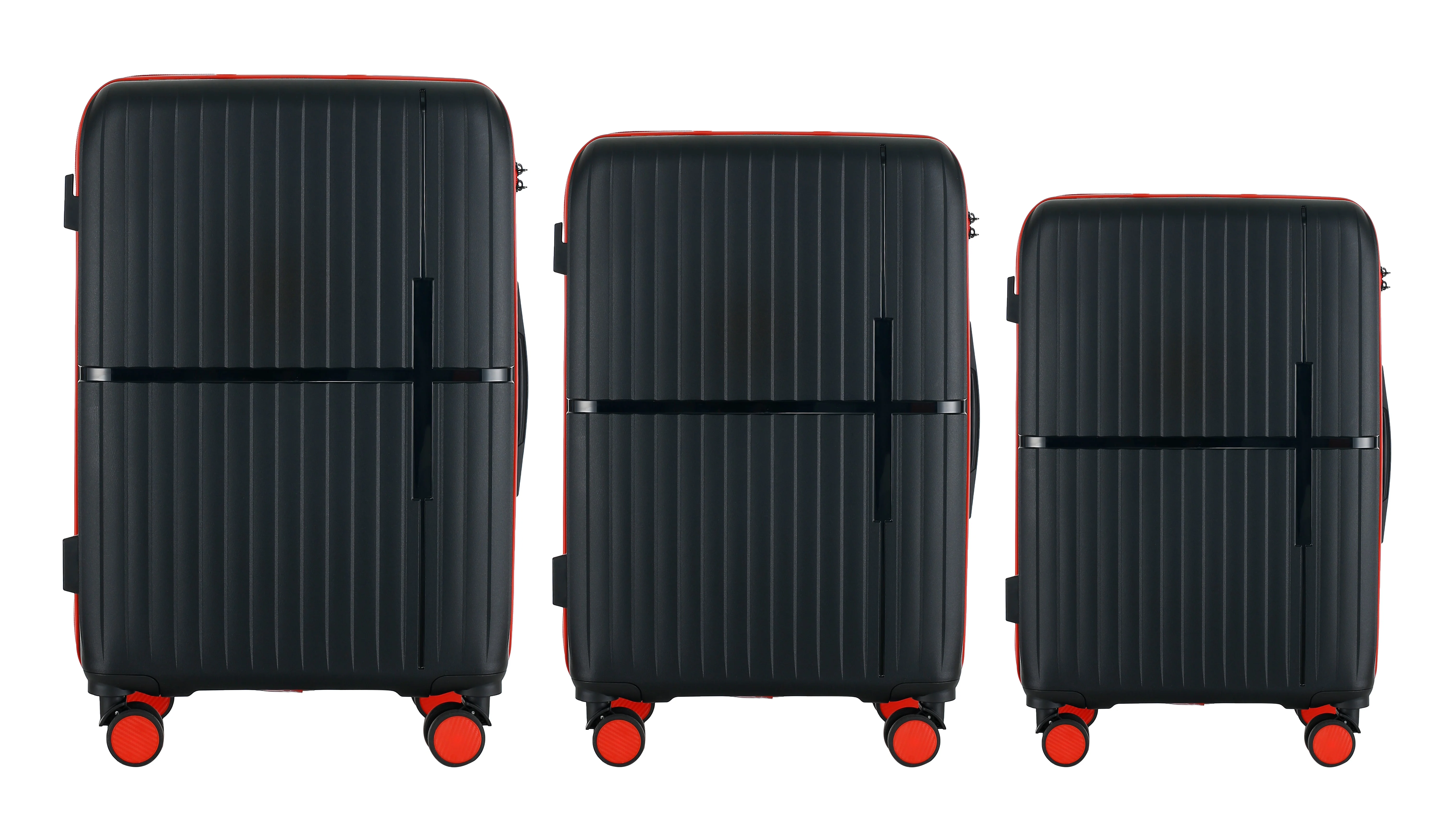 GALA Expandable Polycarbonate 3-Piece Luggage Set with Lock - Image 10