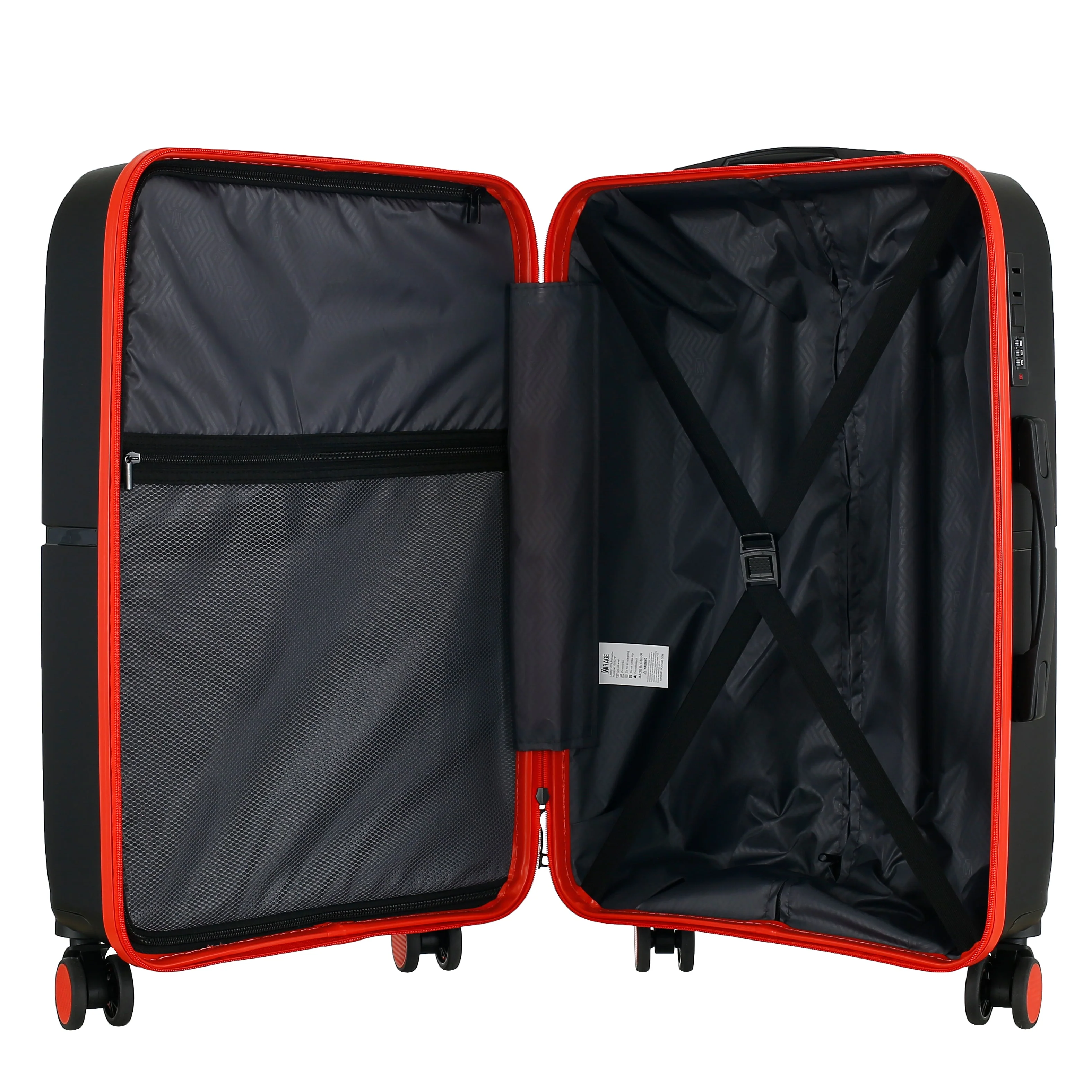 GALA Expandable Polycarbonate 3-Piece Luggage Set with Lock - Image 13