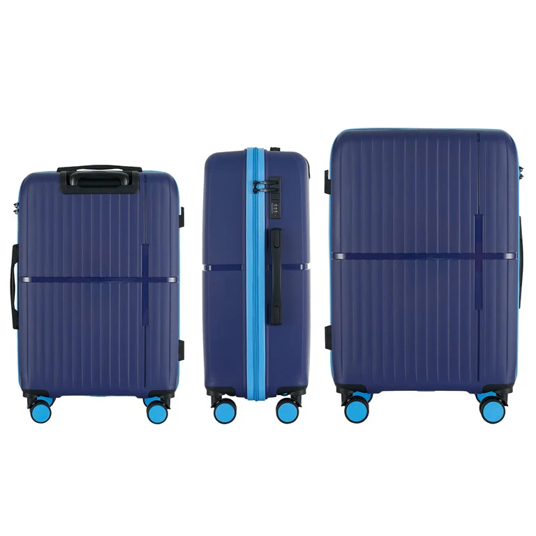 GALA Expandable Polycarbonate 3-Piece Luggage Set with Lock - Image 17