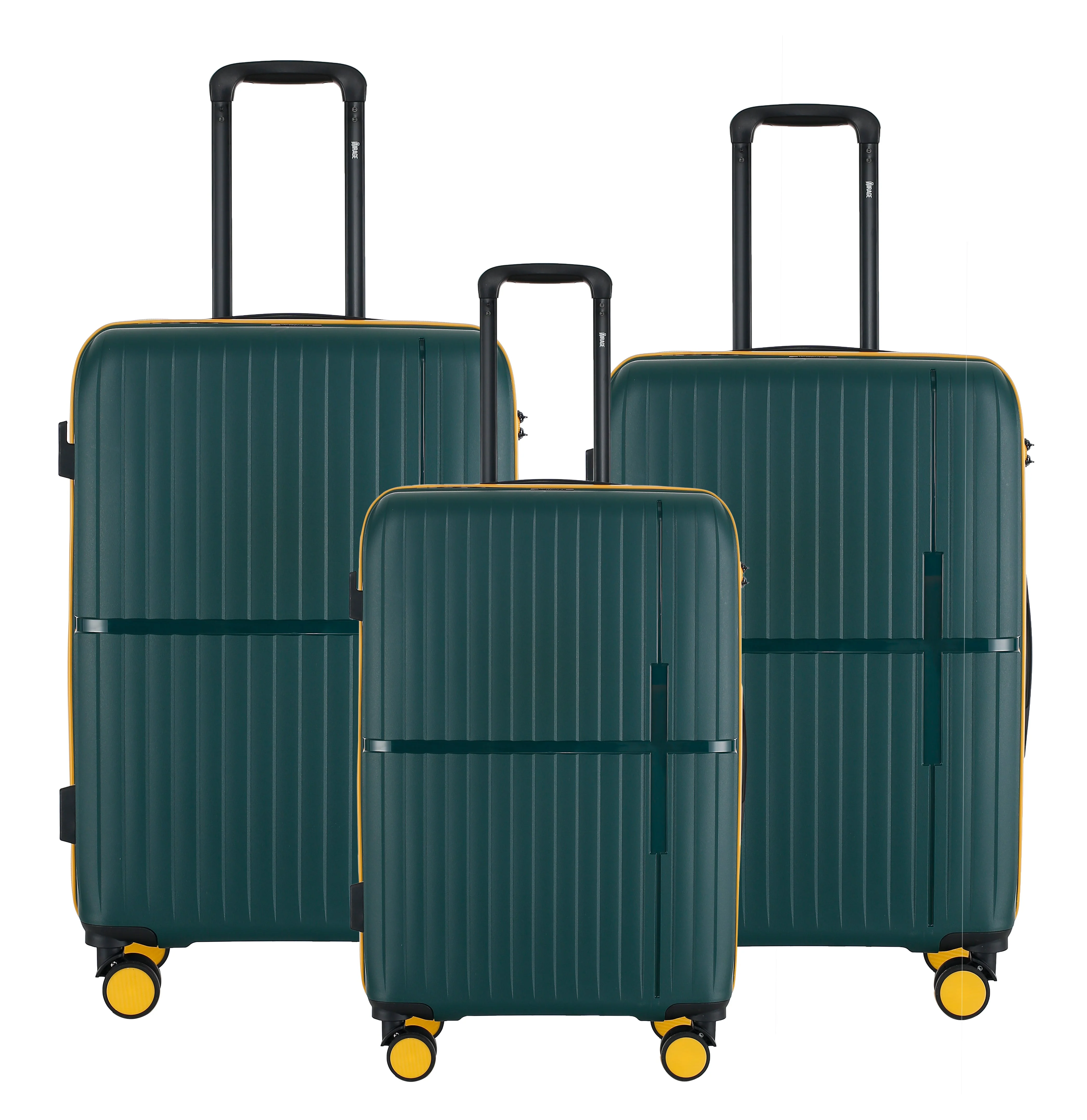 GALA Expandable Polycarbonate 3-Piece Luggage Set with Lock - Image 4