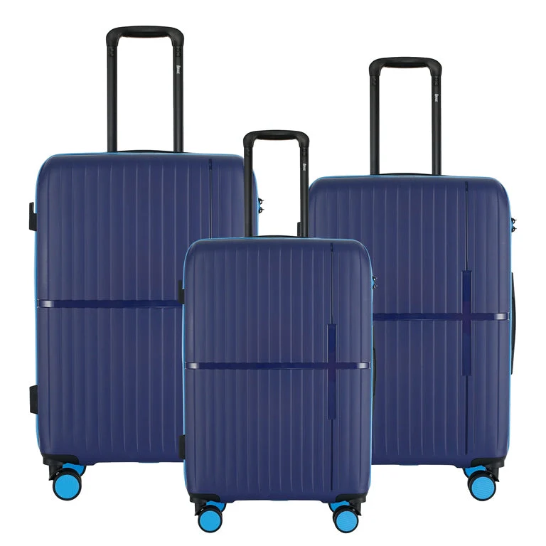 GALA Polycarbonate 3 Piece Spinner Luggage Set with Lock - Image 3