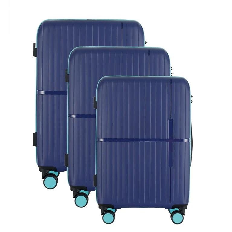 GALA Polycarbonate 3 Piece Spinner Luggage Set with Lock - Image 5