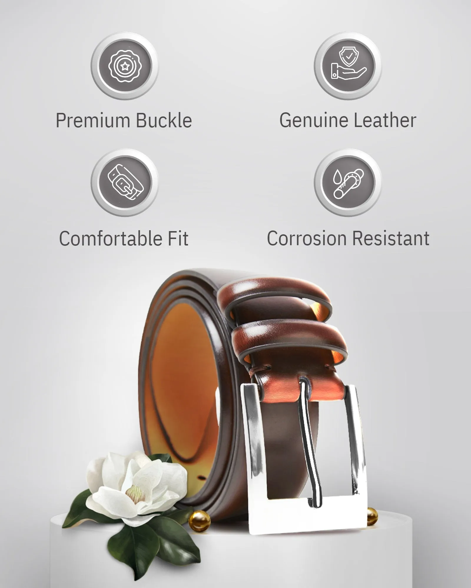 Genuine Leather Belt - Image 14