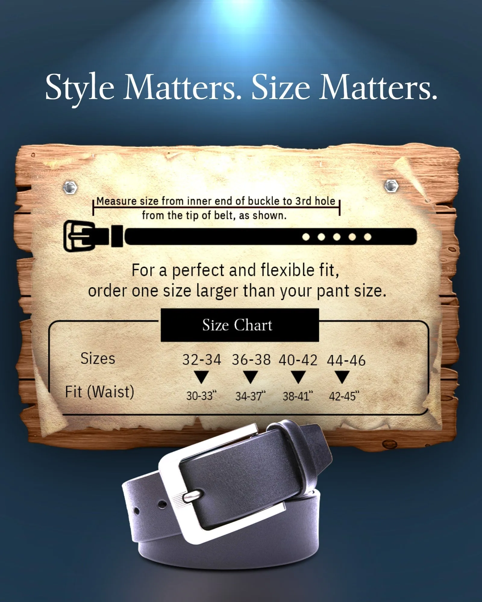 Genuine Leather Belt - Image 12