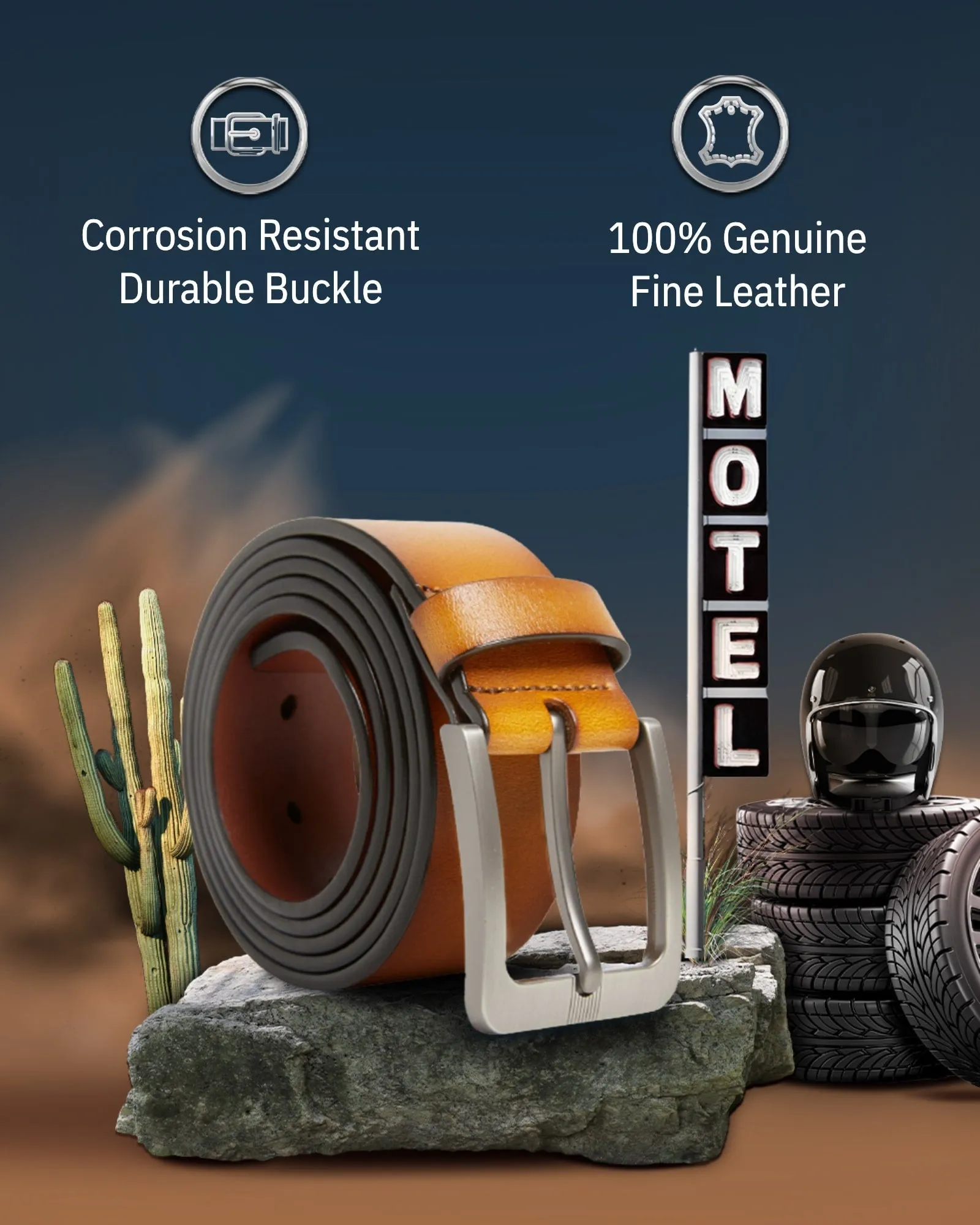 Genuine Leather Belt - Image 14