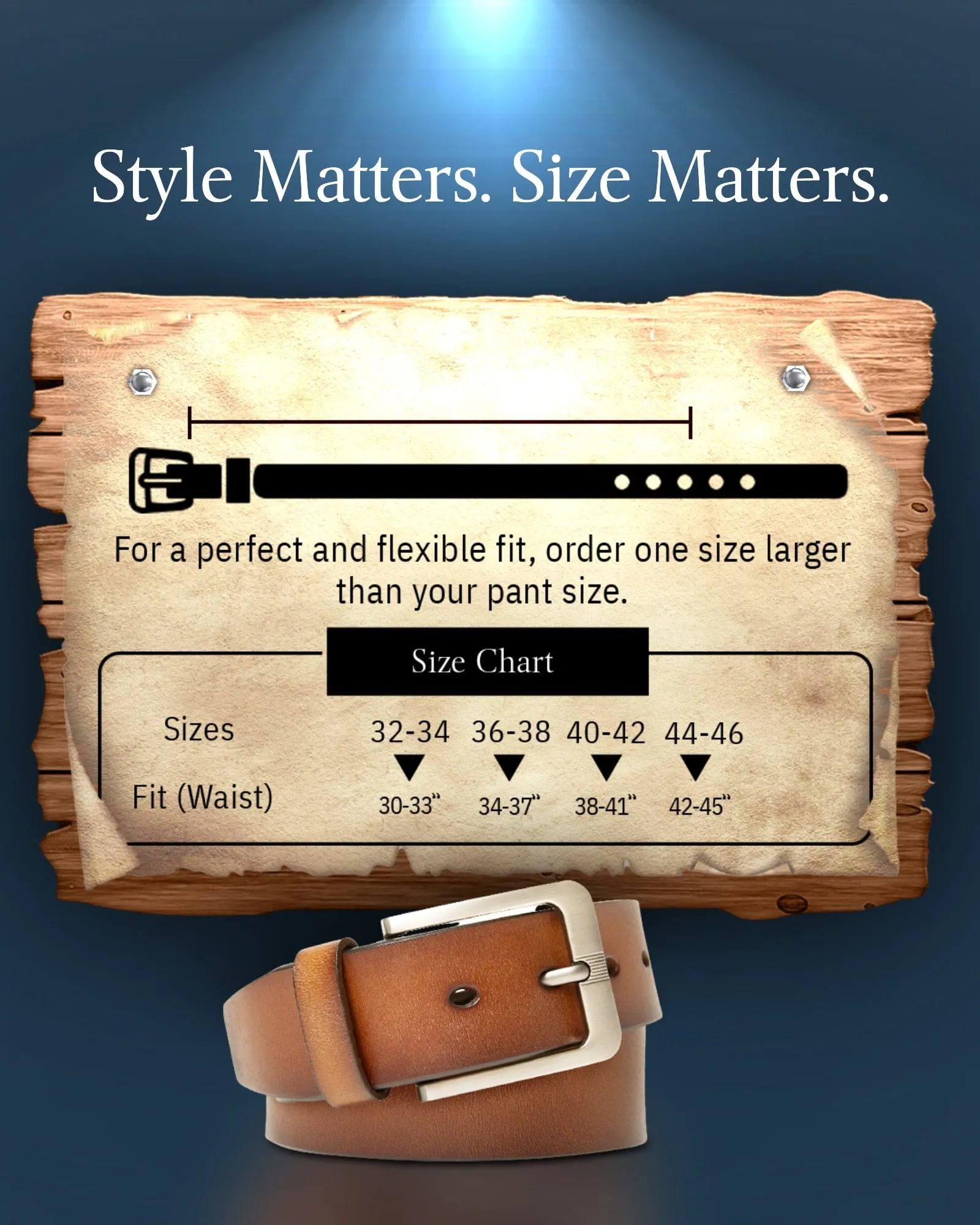 Genuine Leather Belt - Image 6