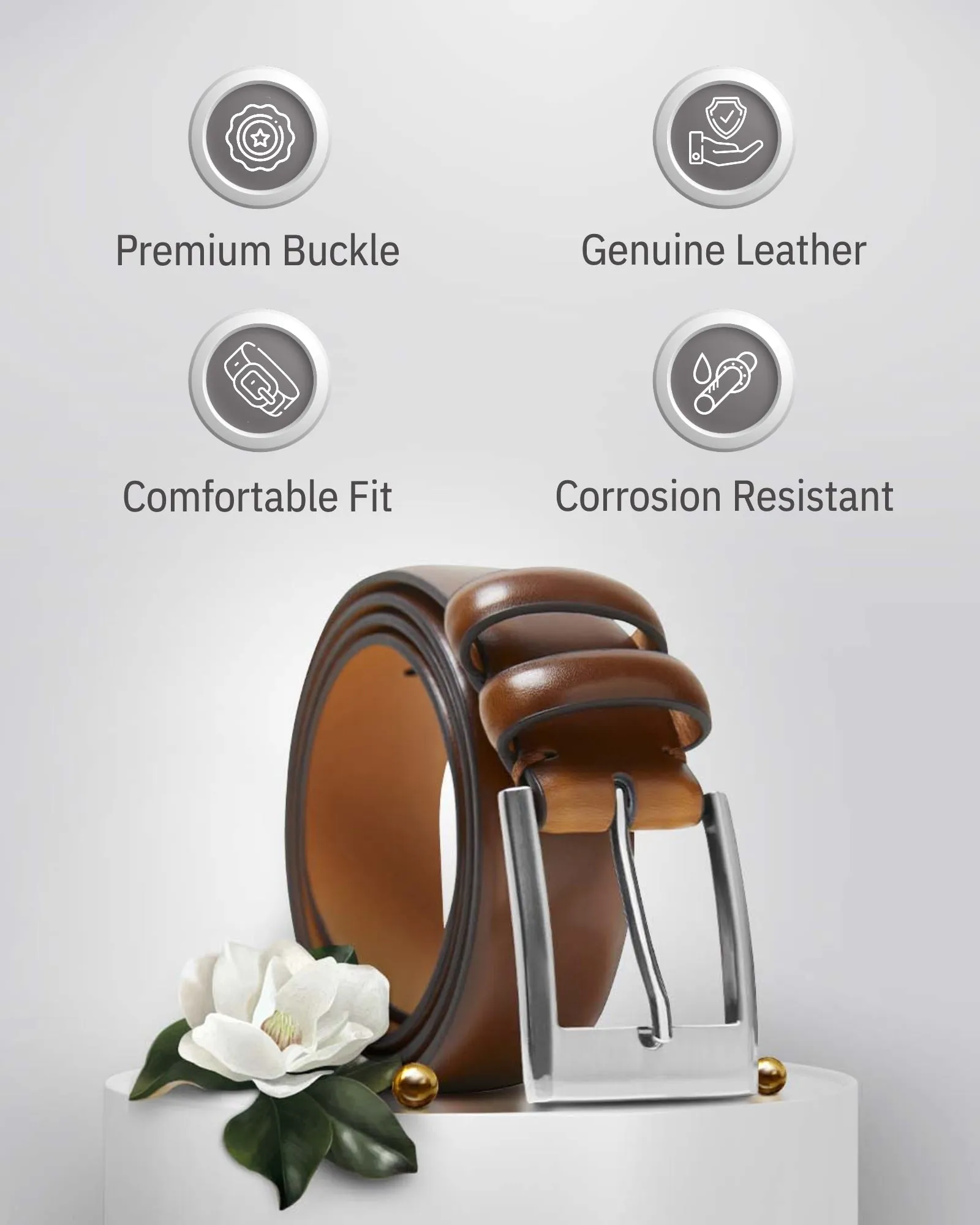 Genuine Leather Belt - Image 7