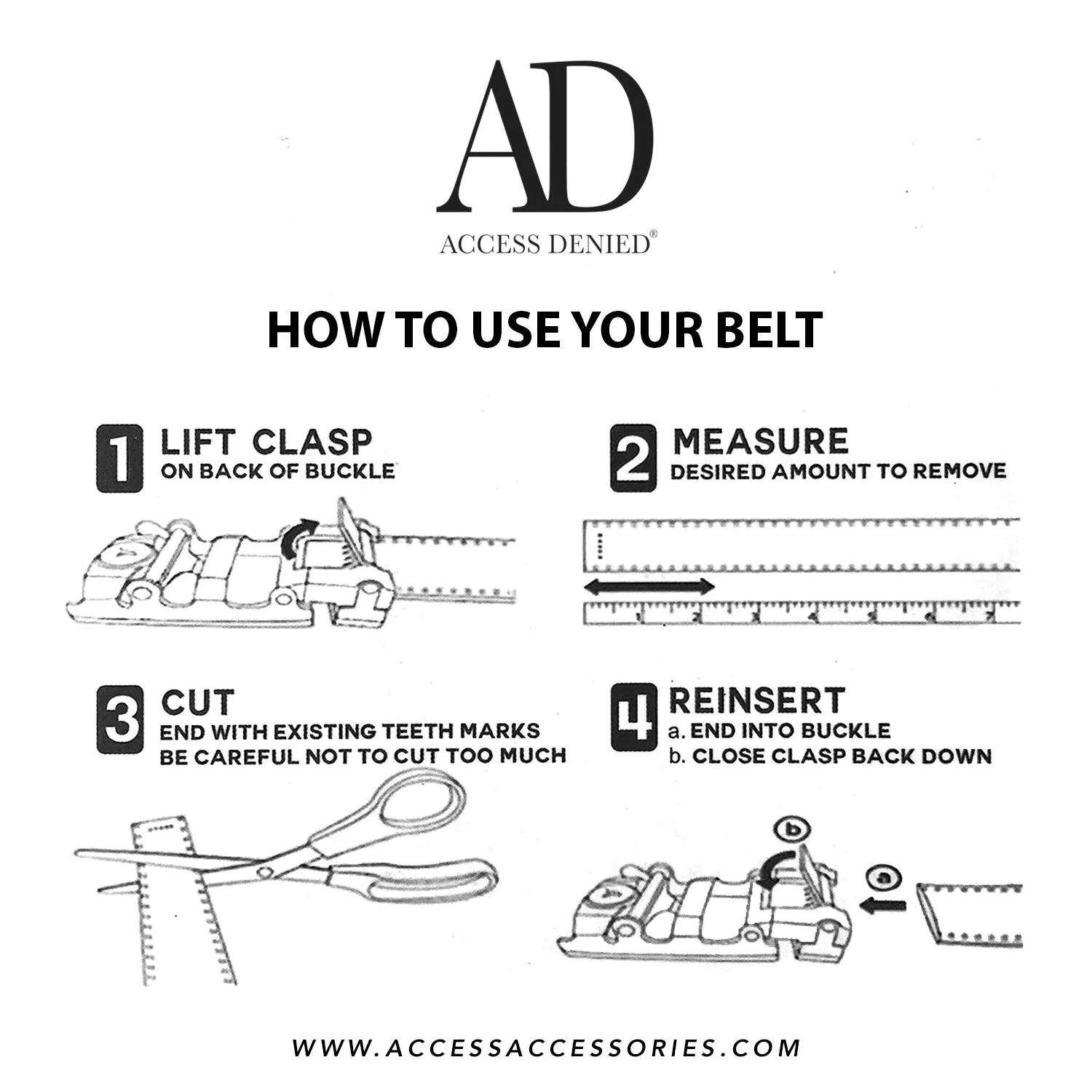 Genuine Leather Ratchet Belt - Image 4