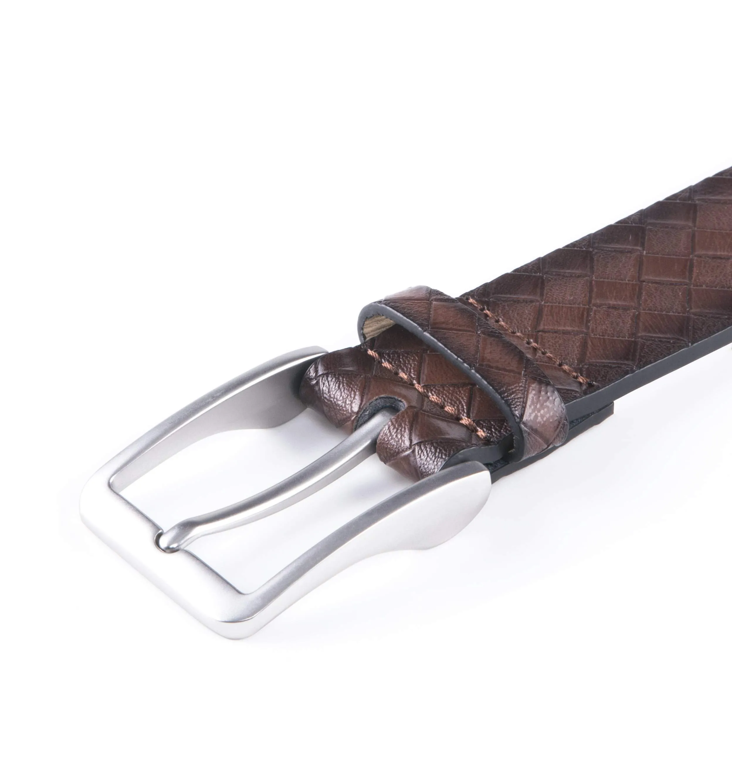 Genuine Split Leather Belt - Image 12