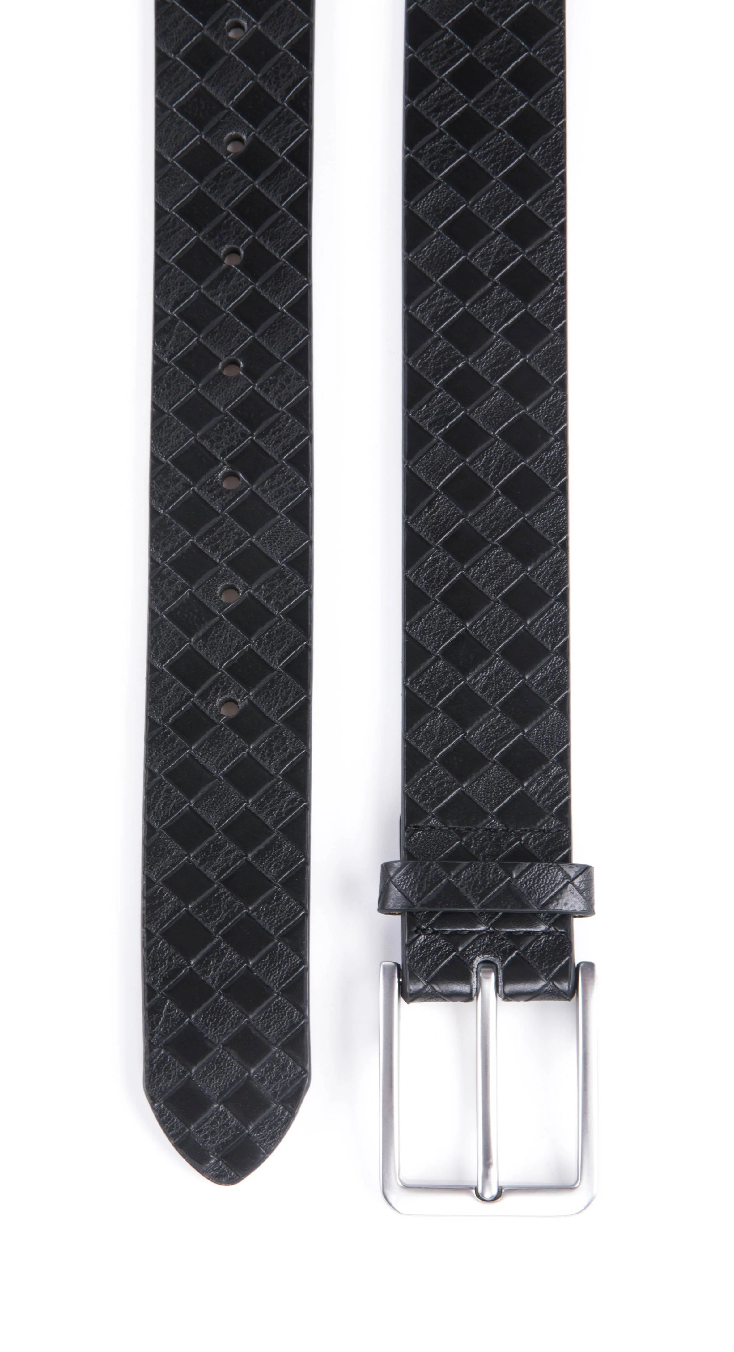 Genuine Split Leather Belt - Image 3