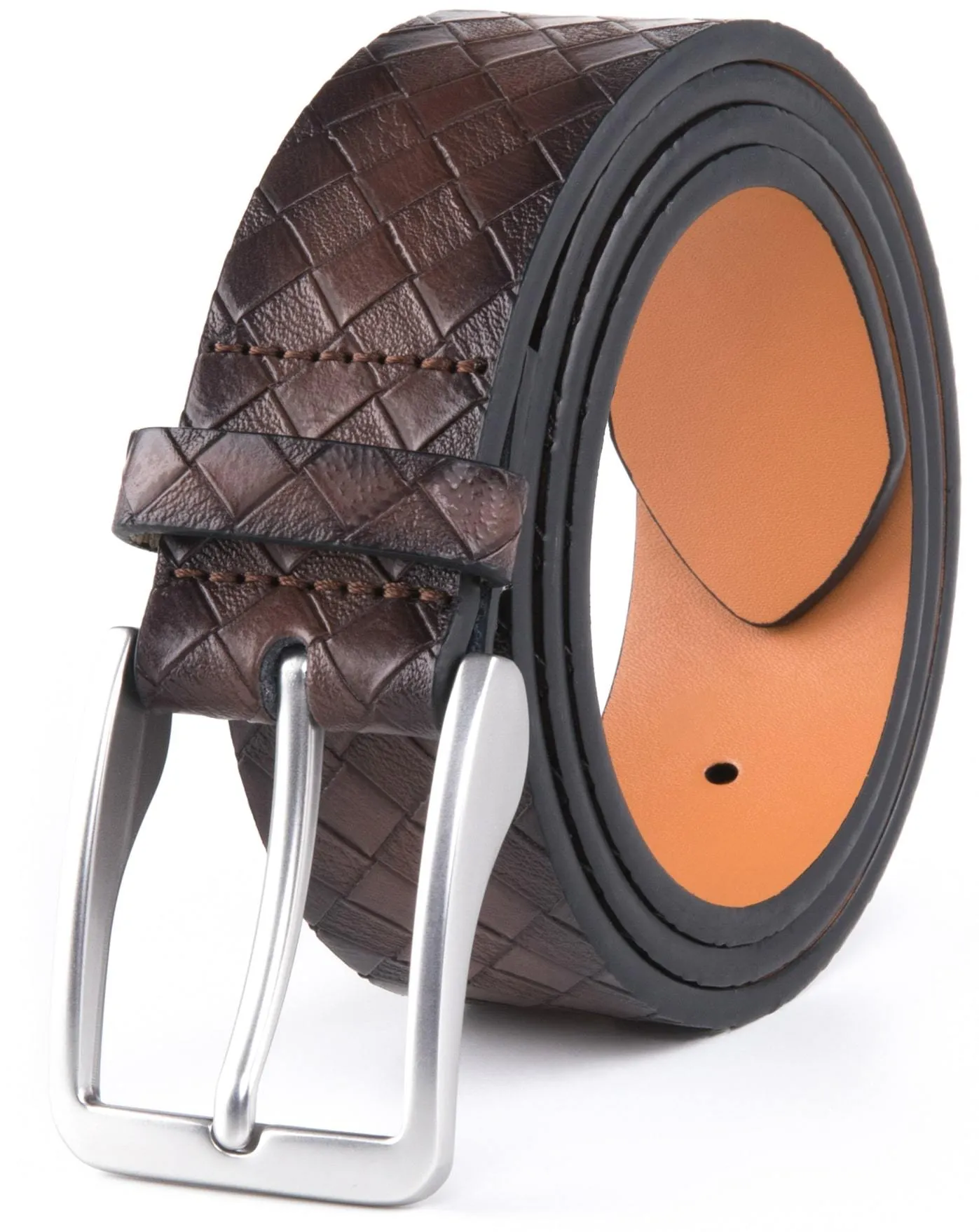 Genuine Split Leather Belt - Image 8