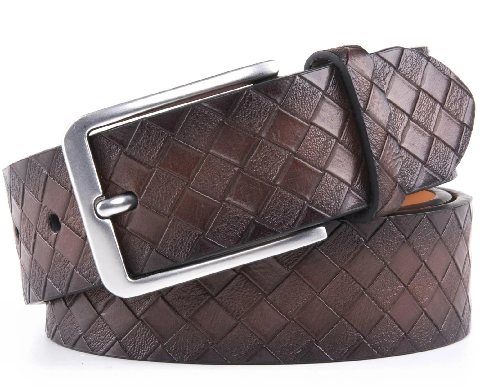 Genuine Split Leather Belt - Image 9