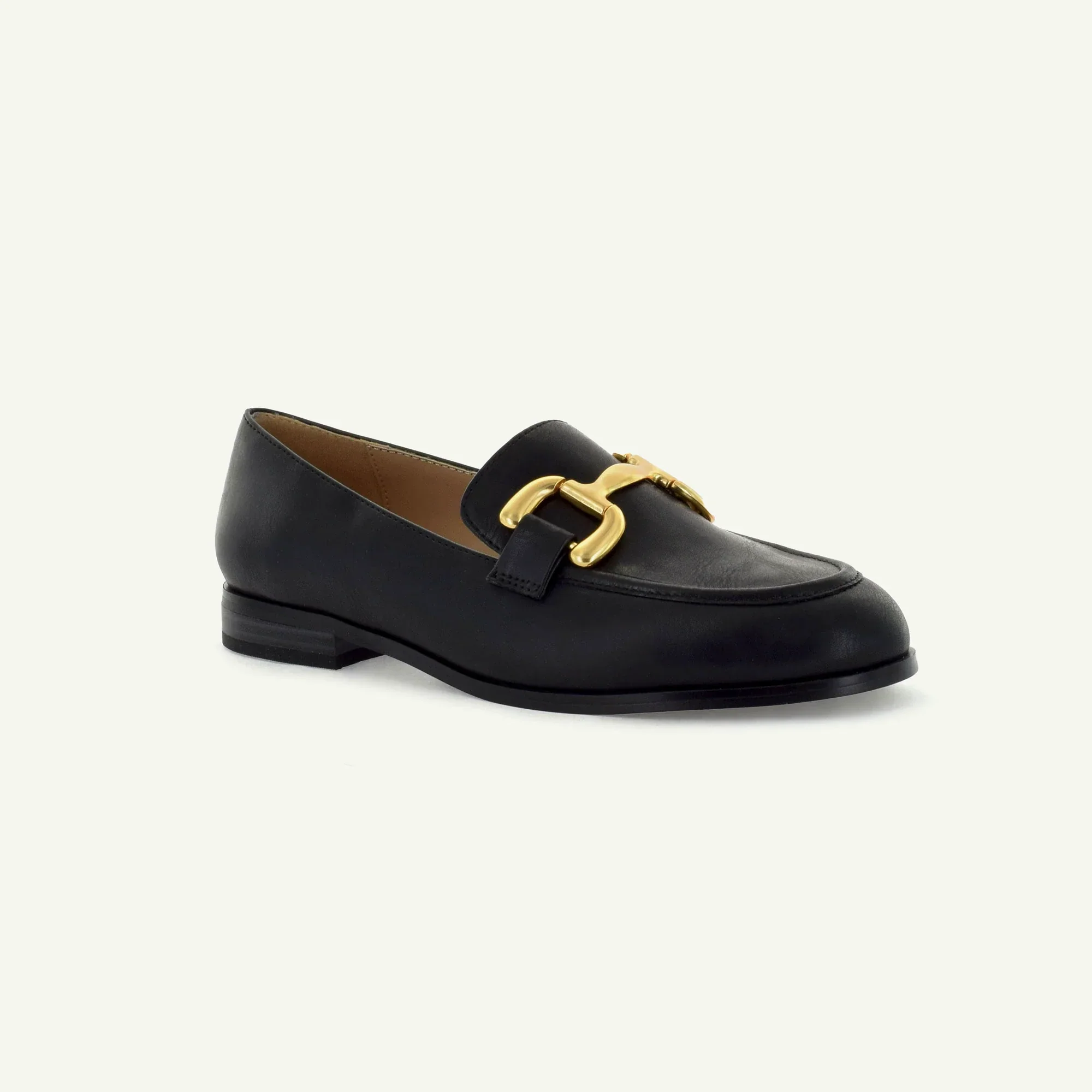 Georgina: Classic Loafer - Black - Image 2