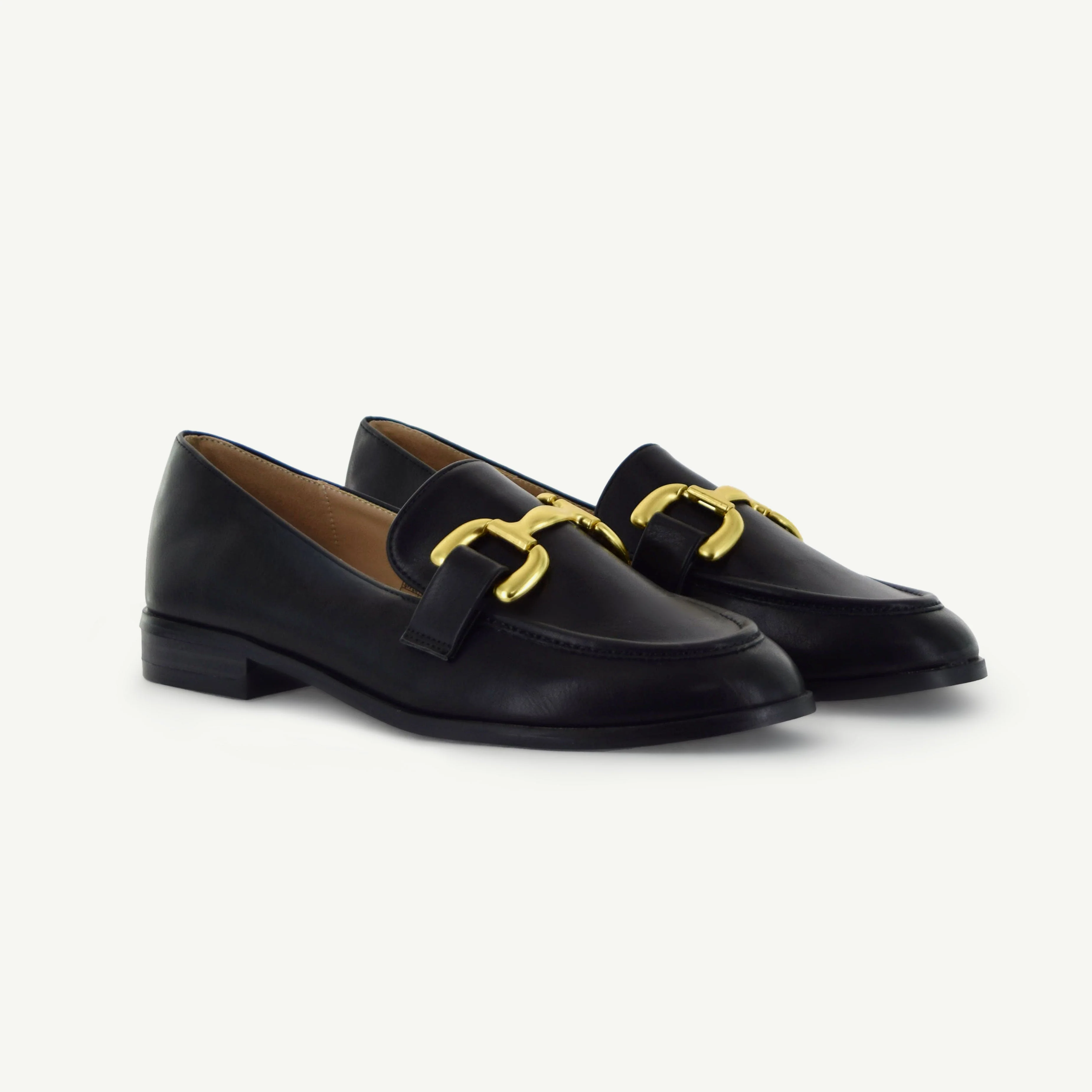 Georgina: Classic Loafer - Black - Image 6