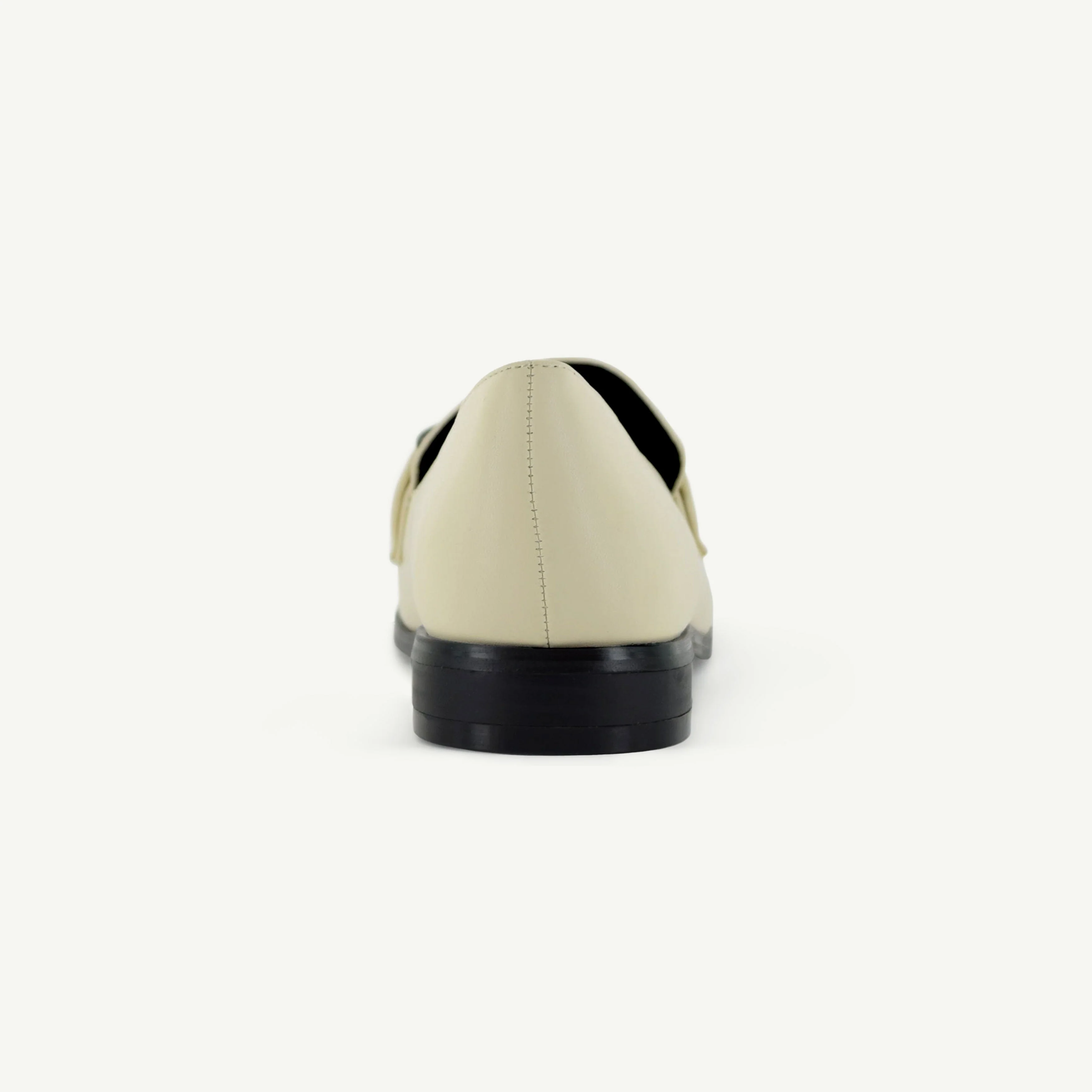 Georgina: Classic Loafer - Ecru - Image 5