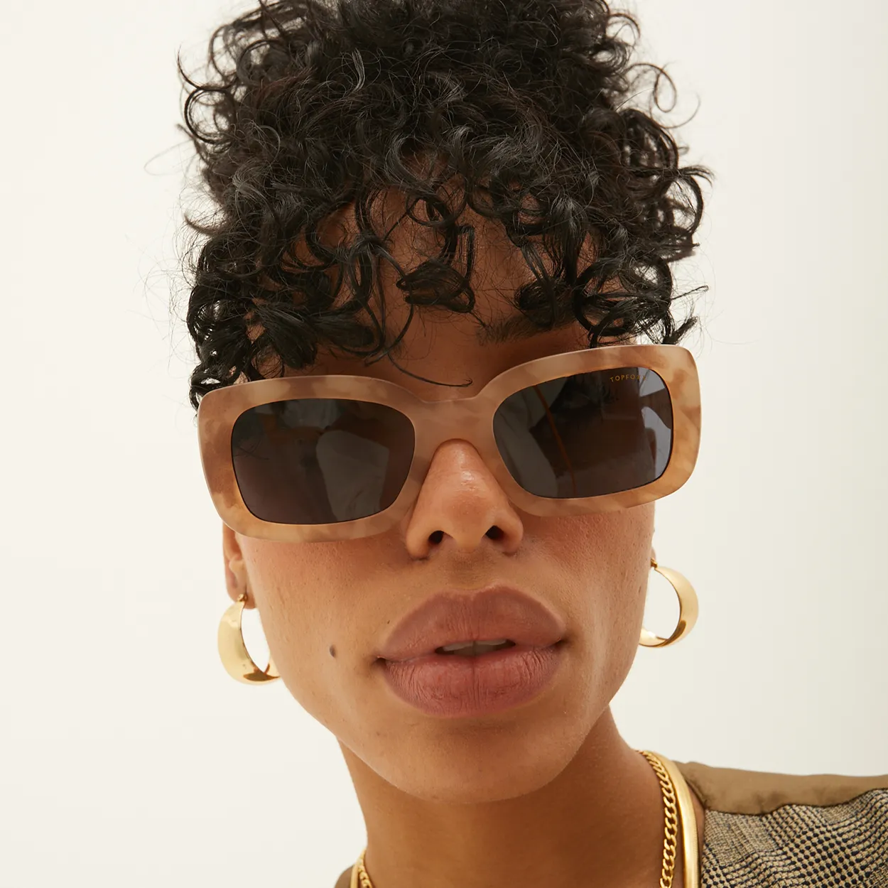 Gigi Sunglasses - Cinnamon swirl - Image 3
