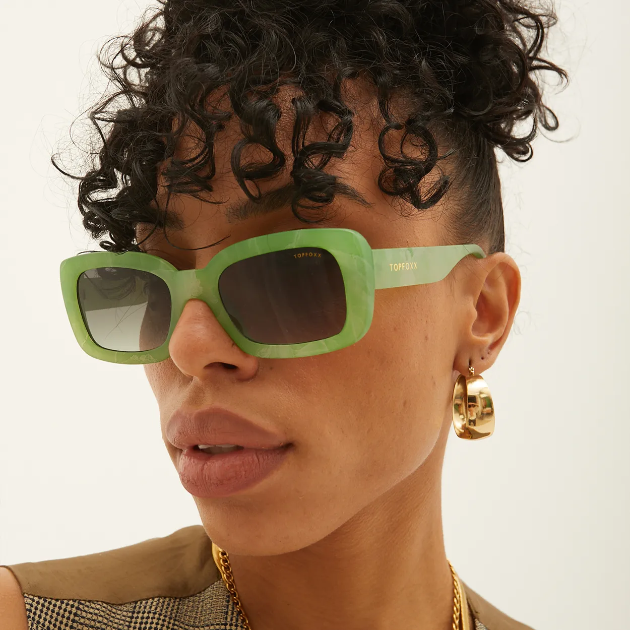 Gigi Sunglasses - Green Matcha - Image 3