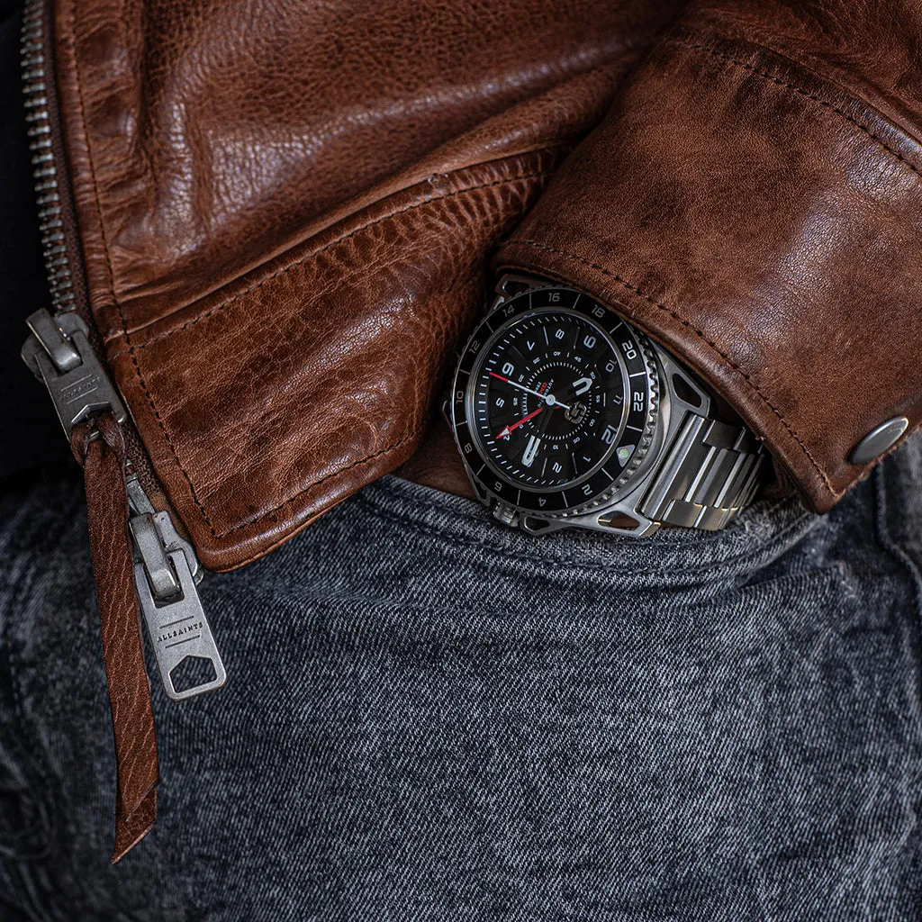 GMT-01 - Automatic Gmt Men's Watch with Metal Bracelet - Image 7