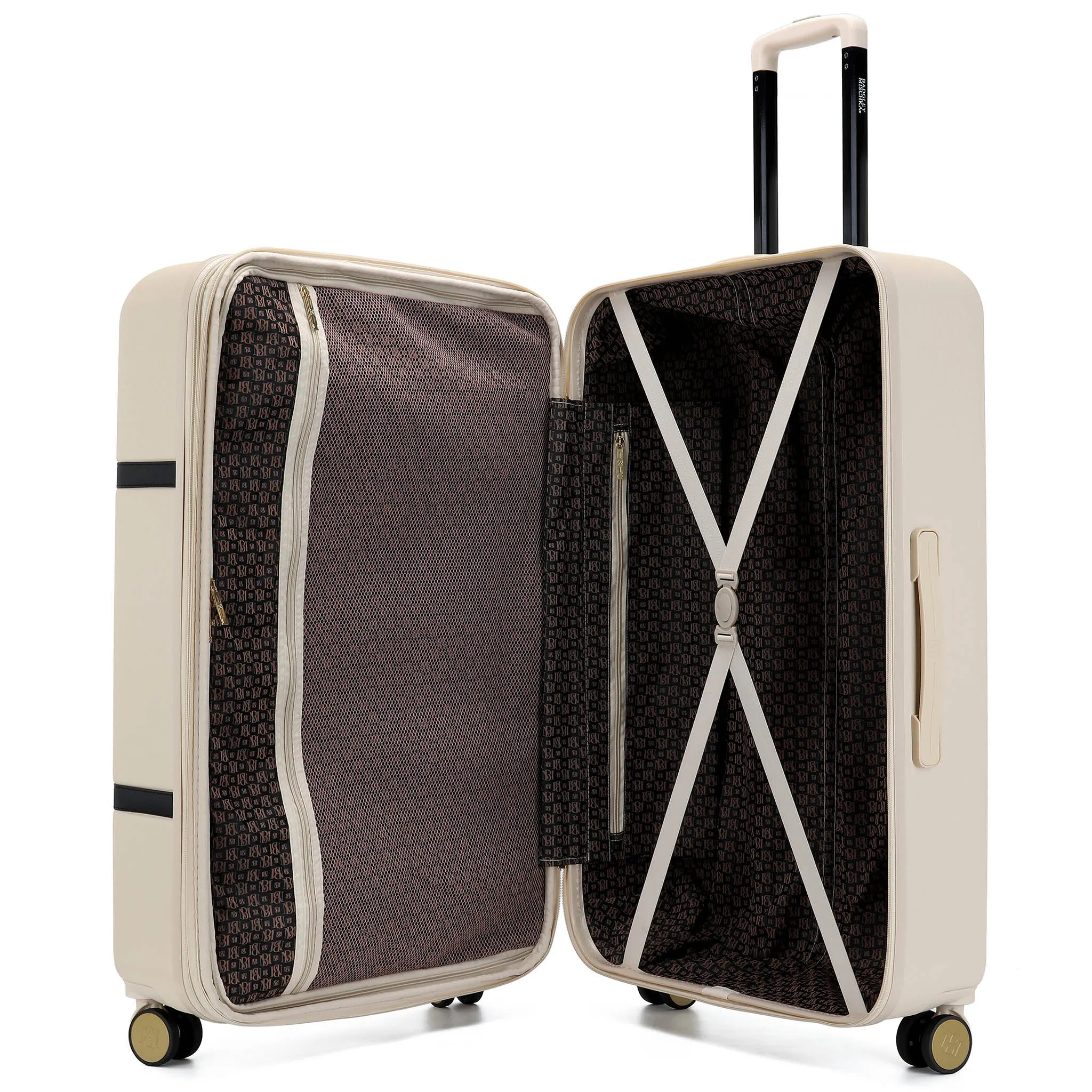 Grace Expandable 25" Medium Checked Retro Suitcase - Image 13