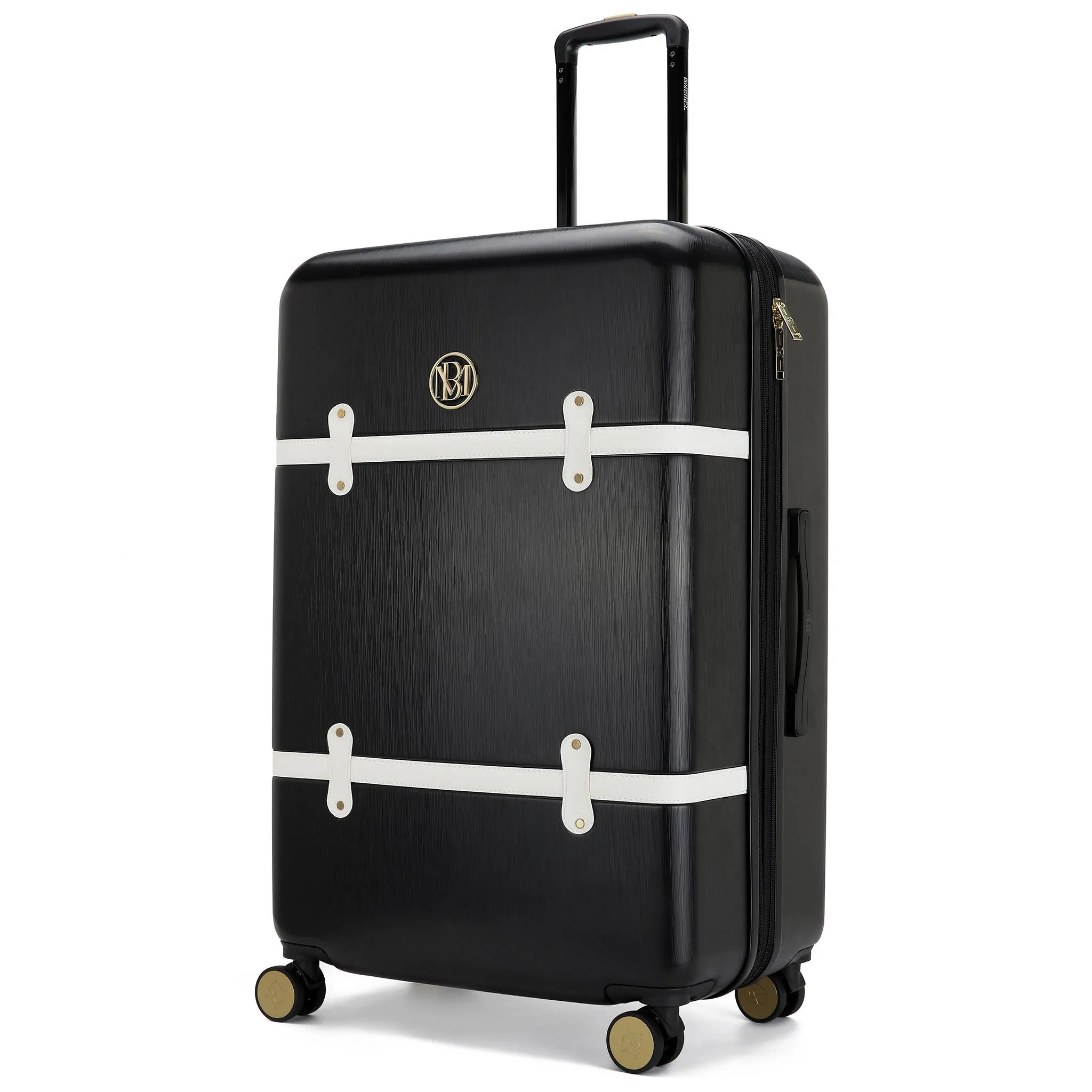 Grace Expandable 25" Medium Checked Retro Suitcase - Image 14