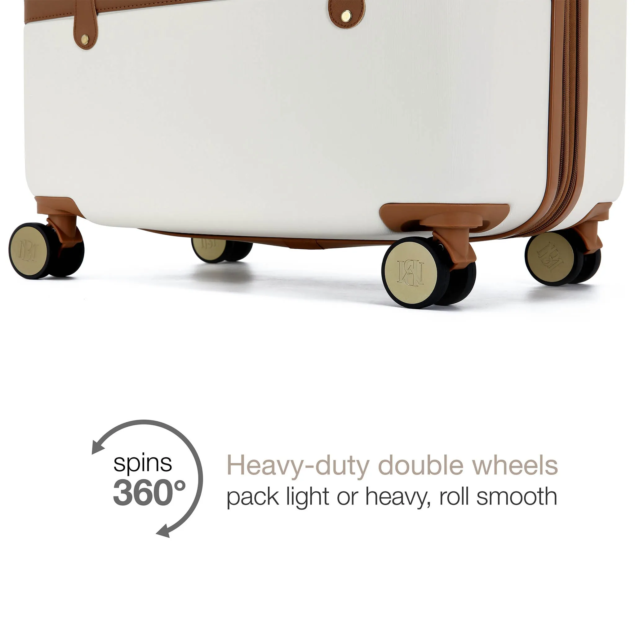 Grace Expandable 25" Medium Checked Retro Suitcase - Image 5