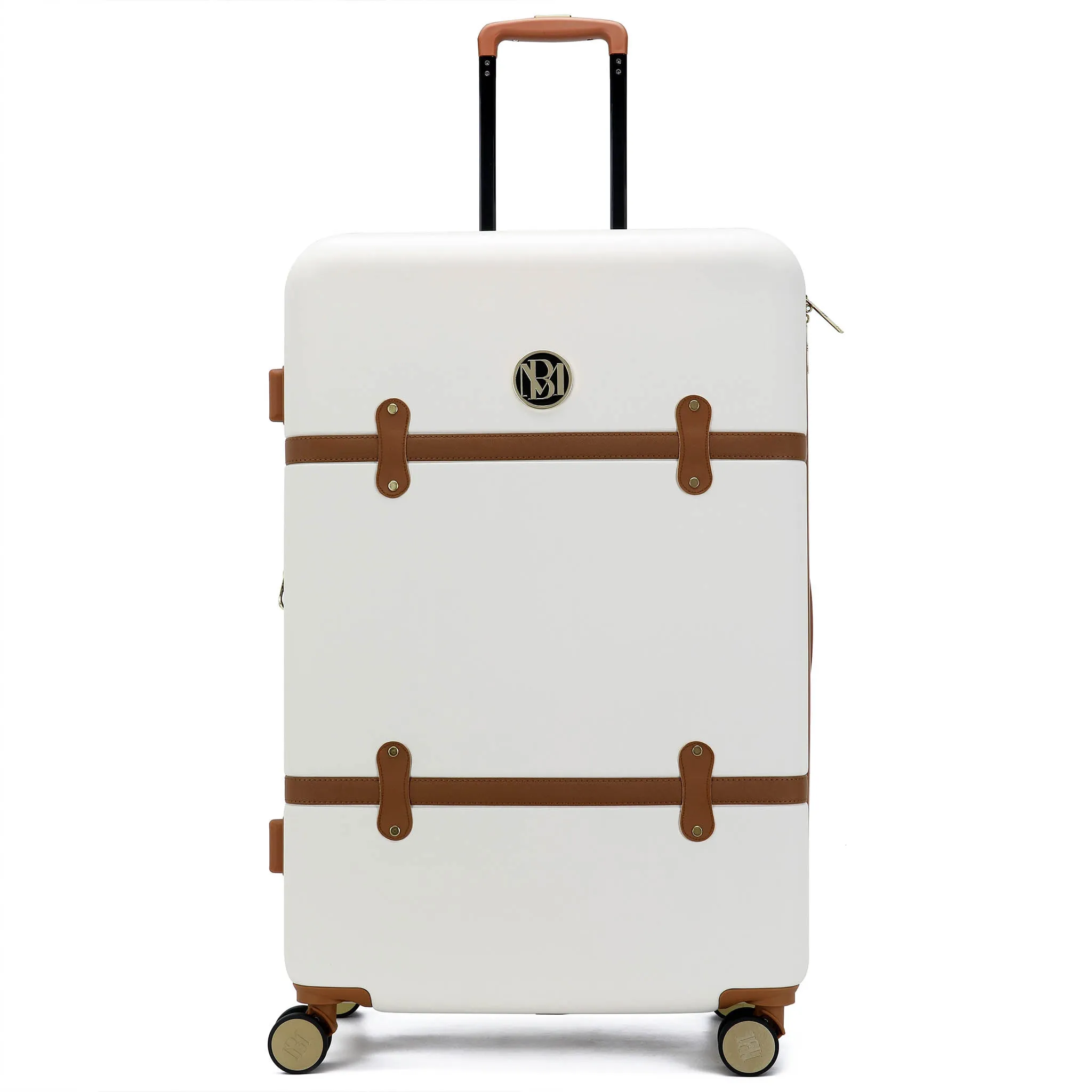 Grace Expandable 25" Medium Checked Retro Suitcase - Image 9