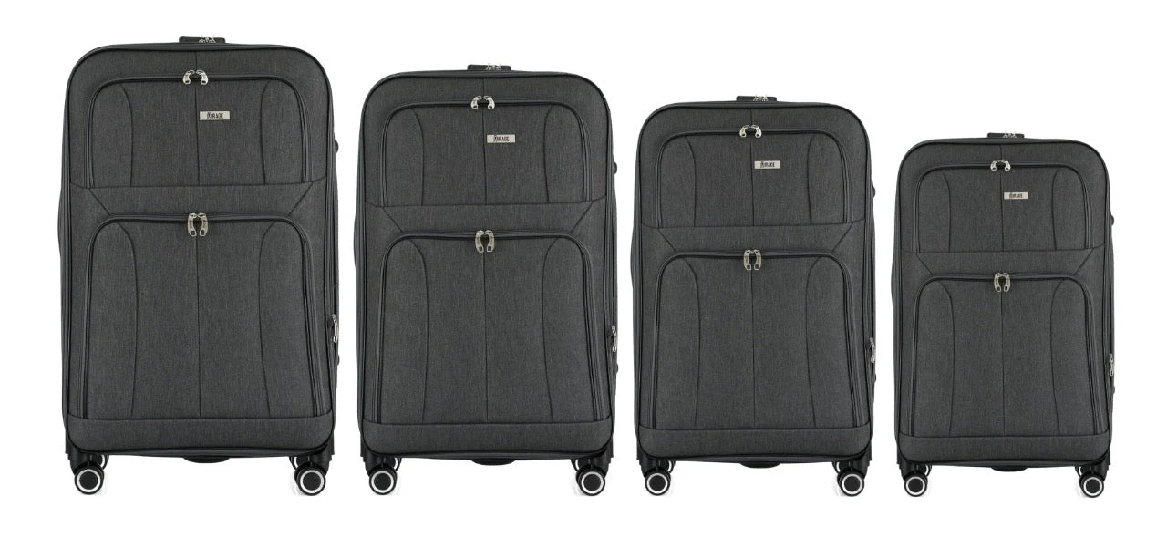 Grace Soft shell Expandable 4-Piece Spinner Luggage Set with Lock - Image 11