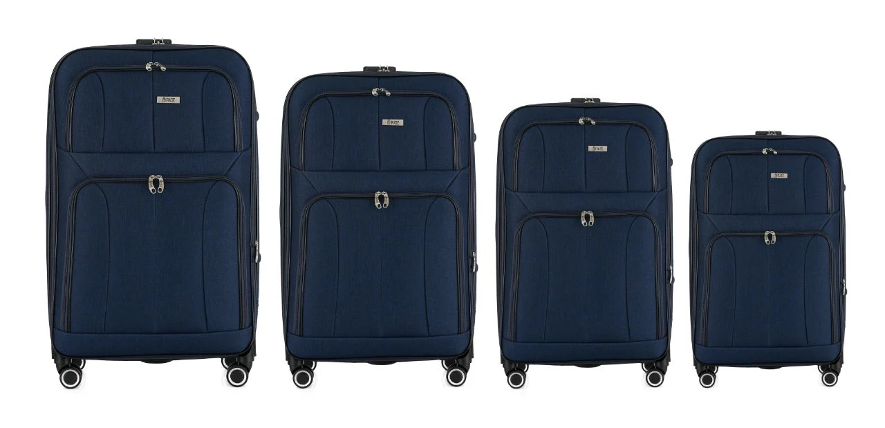 Grace Soft shell Expandable 4-Piece Spinner Luggage Set with Lock - Image 15