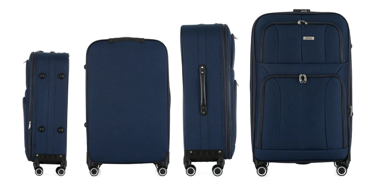 Grace Soft shell Expandable 4-Piece Spinner Luggage Set with Lock - Image 16