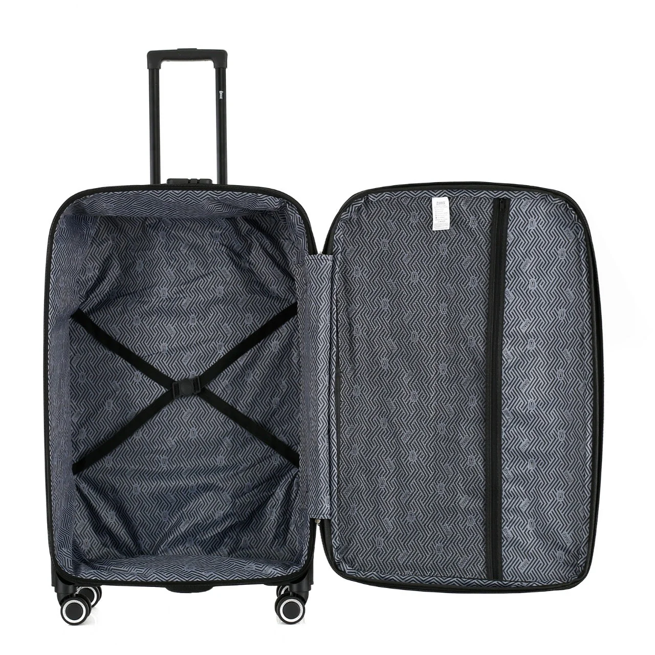 Grace Soft shell Expandable 4-Piece Spinner Luggage Set with Lock - Image 2