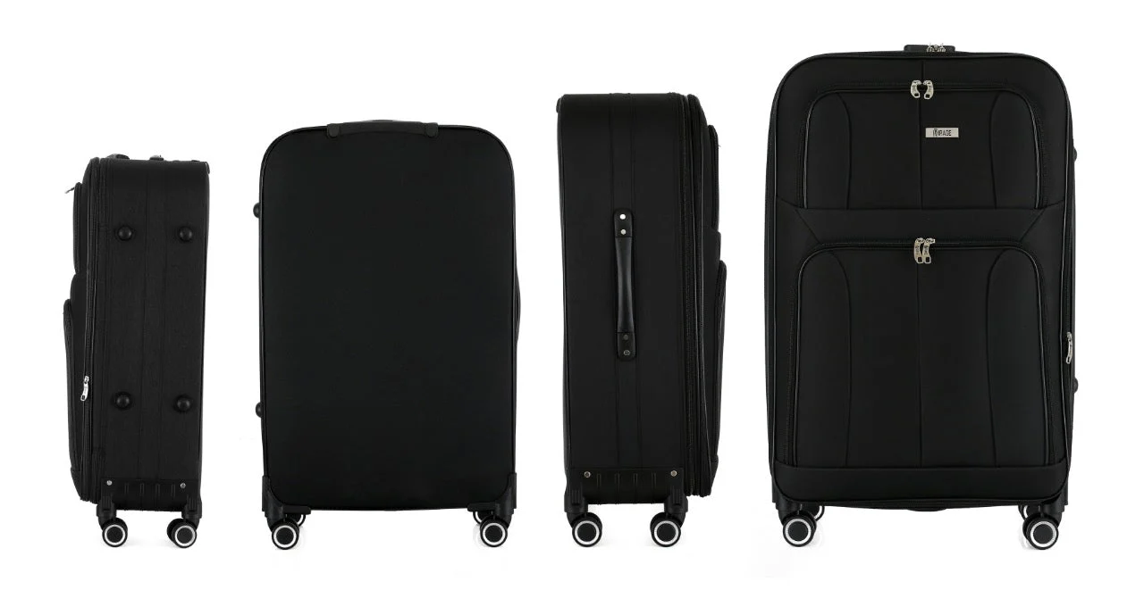 Grace Soft shell Expandable 4-Piece Spinner Luggage Set with Lock - Image 6