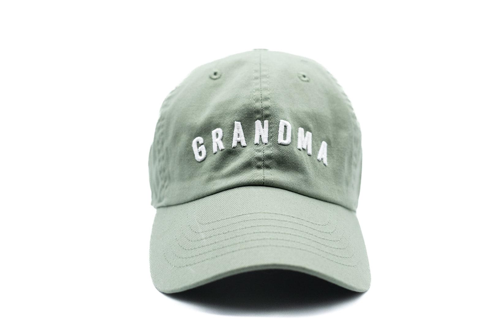 Minimal Grandma Logo Baseball Hat - Image 29