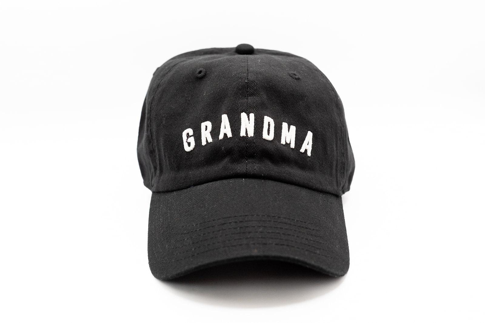 Minimal Grandma Logo Baseball Hat - Image 32