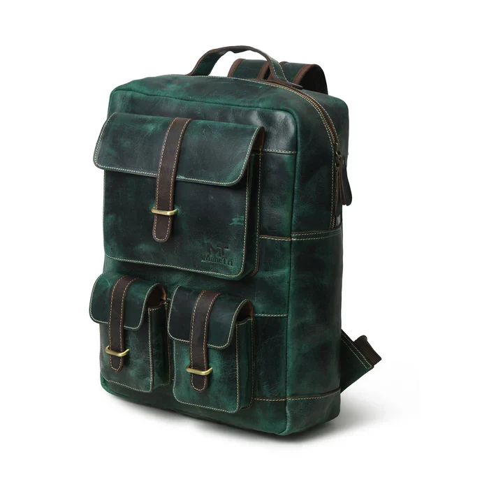 Greenfield Leather Backpack - Image 2